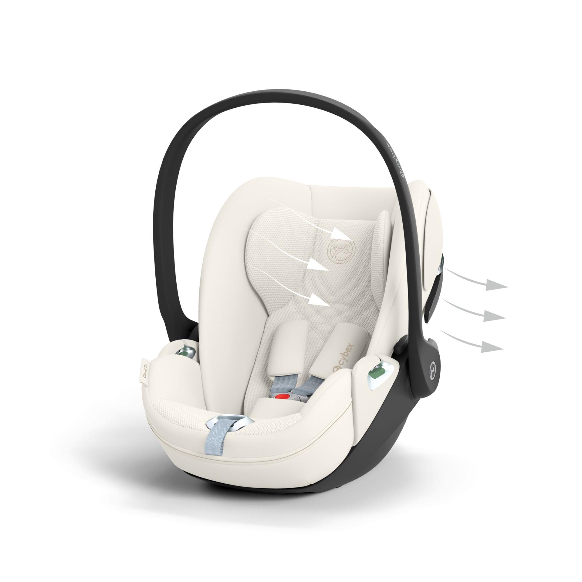 Cadeira Auto CYBEX Cloud T i-Size Plus (45 - 87 cm) Branco-6