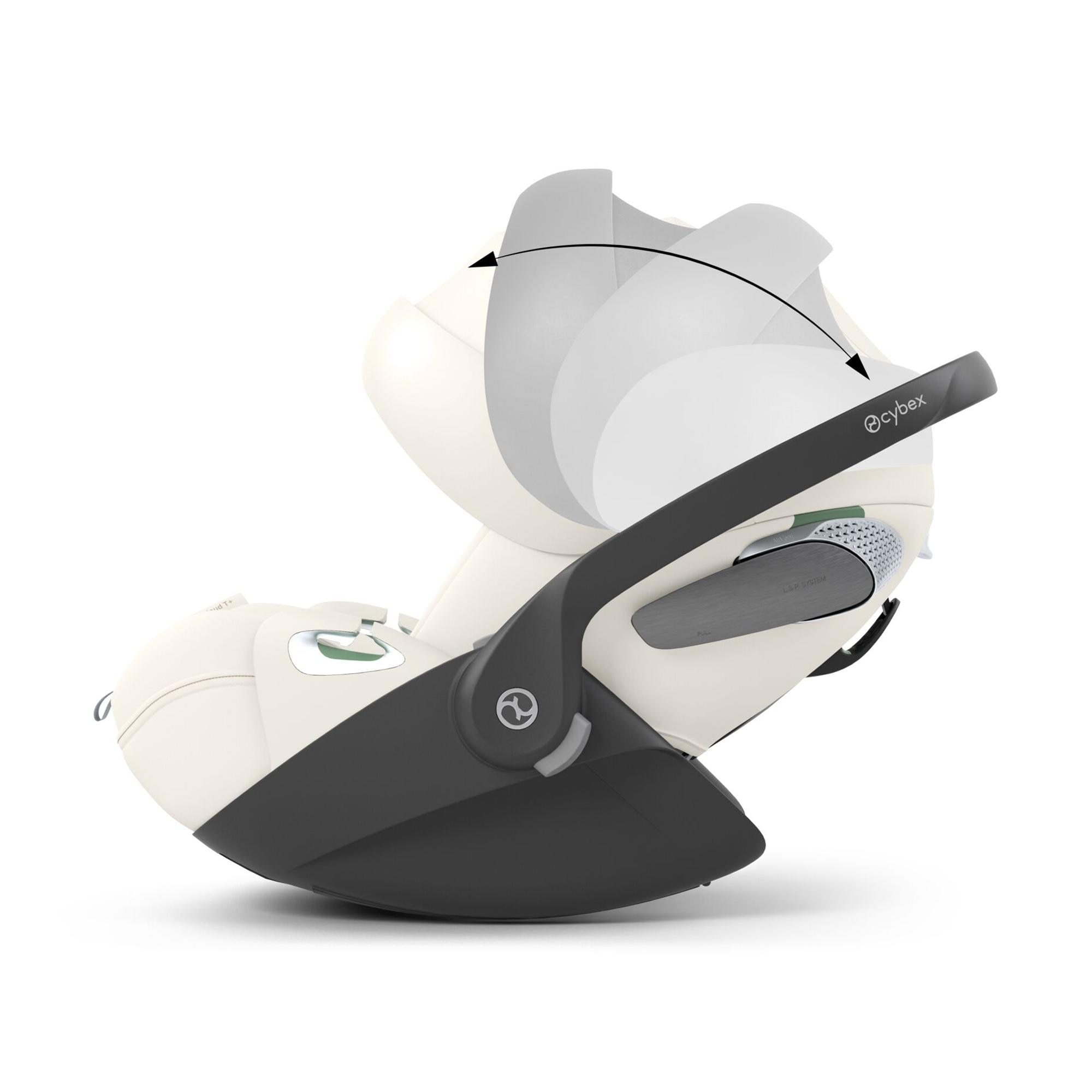Cadeira Auto CYBEX Cloud T i-Size Plus (45 - 87 cm) Branco-7