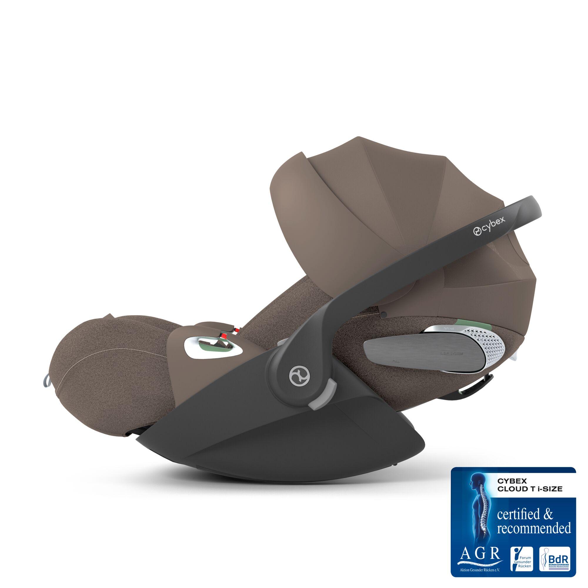 Cadeira Auto Porta-Bebés Cloud T i-Size Plus (45 - 87 cm) Castanho-4