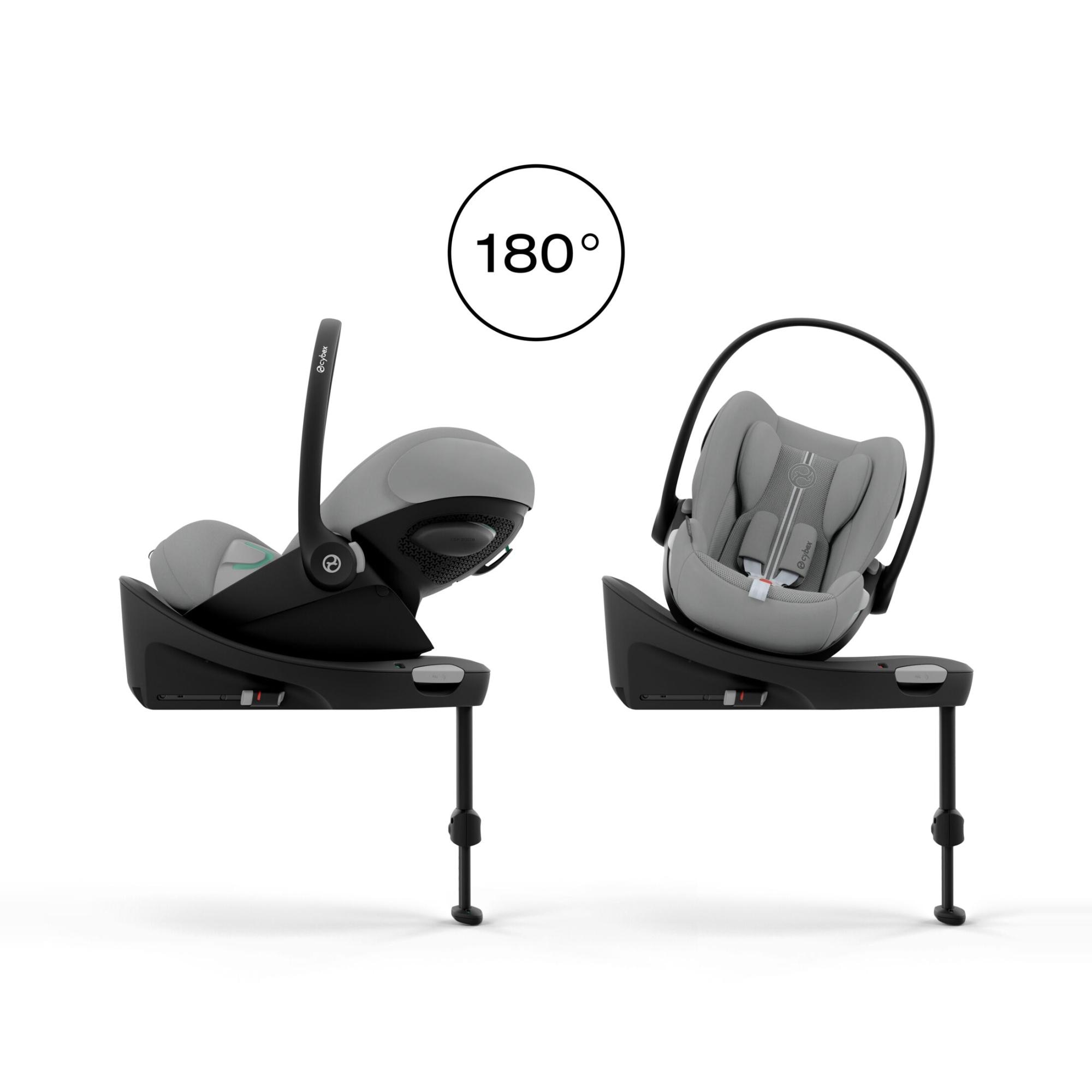 Silla de coche portabebés CYBEX Cloud G3 Plus (40 - 87 cm) - Gris Natural Gris Natural-3