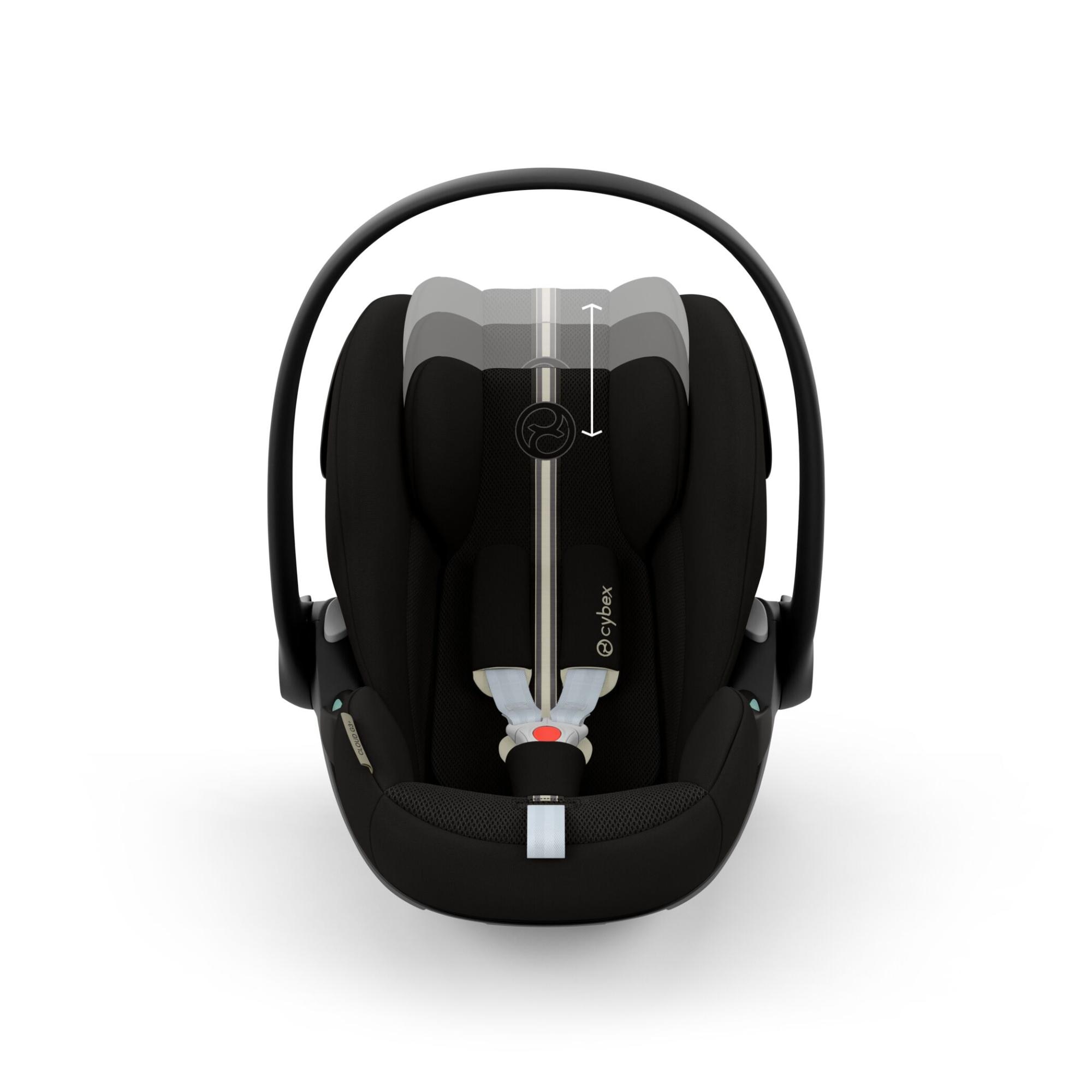 Silla de coche portabebés CYBEX Cloud G3 Plus (40 - 87 cm) - Negro Negro-6