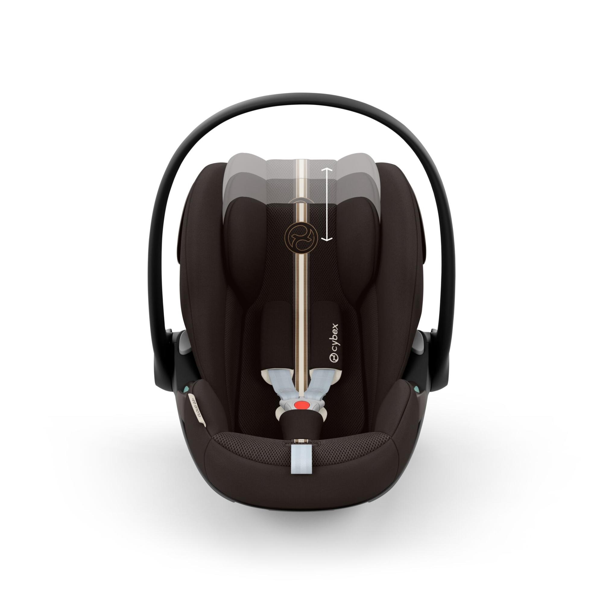 Silla de coche portabebés CYBEX Cloud G3 Plus (40 - 87 cm) - Marrón oscuro Marrón oscuro-6