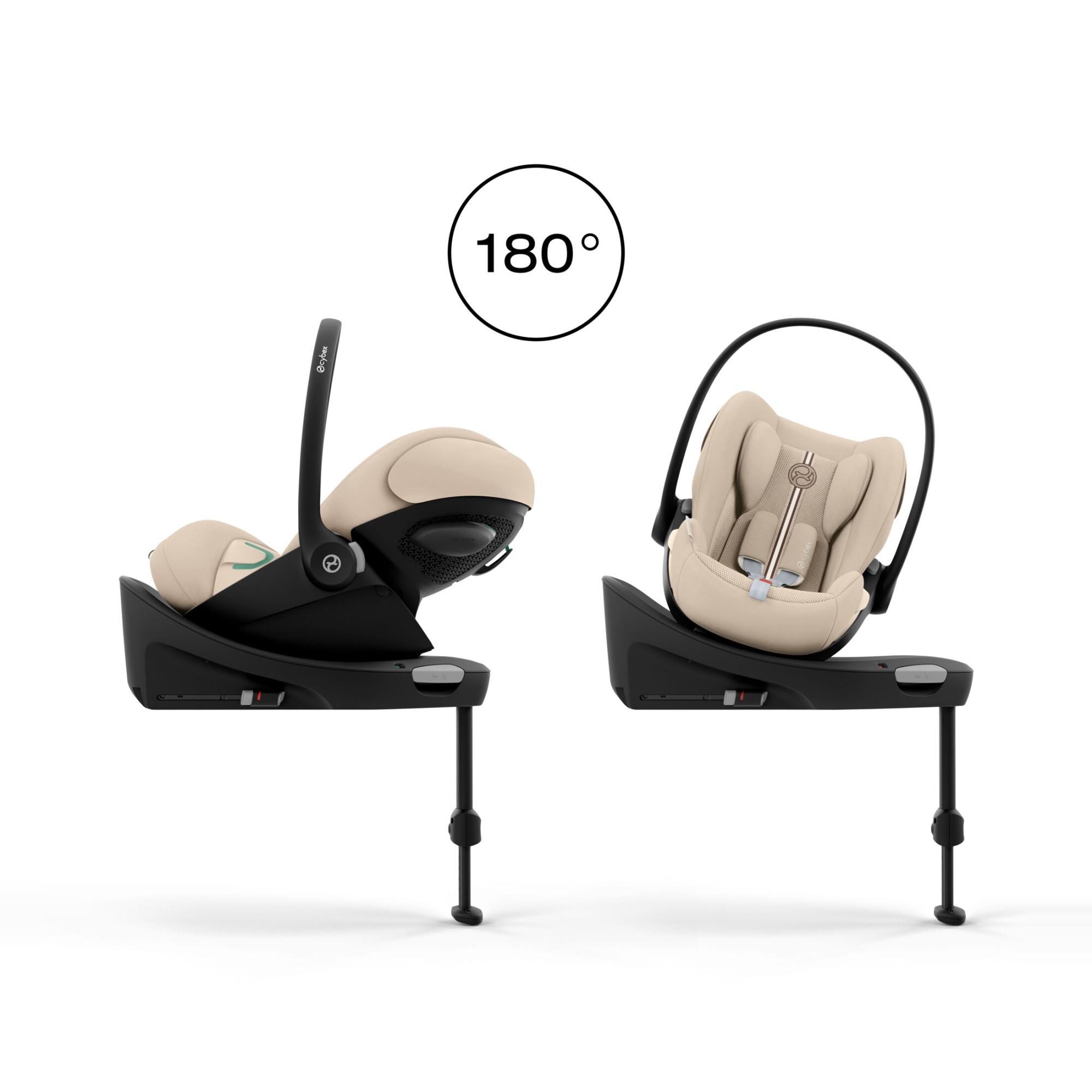 Silla de coche portabebés CYBEX Cloud G3 Plus (40 - 87 cm) - Beige Beige-3