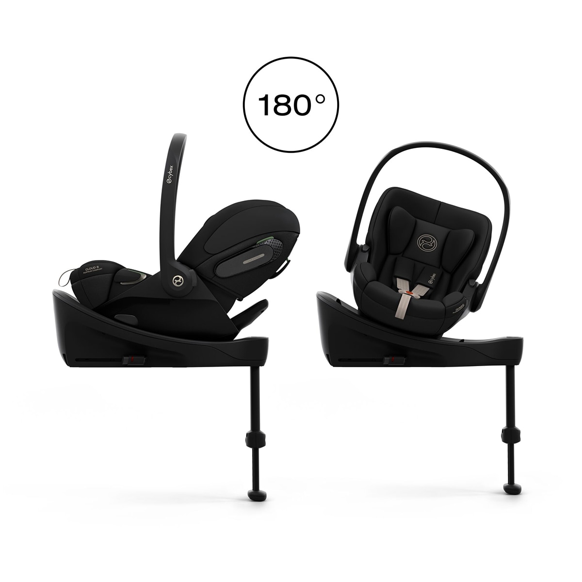 Imagen 5 de Silla de coche portabebés CYBEX Cloud S (40 - 87 cm) - Negro Negro
