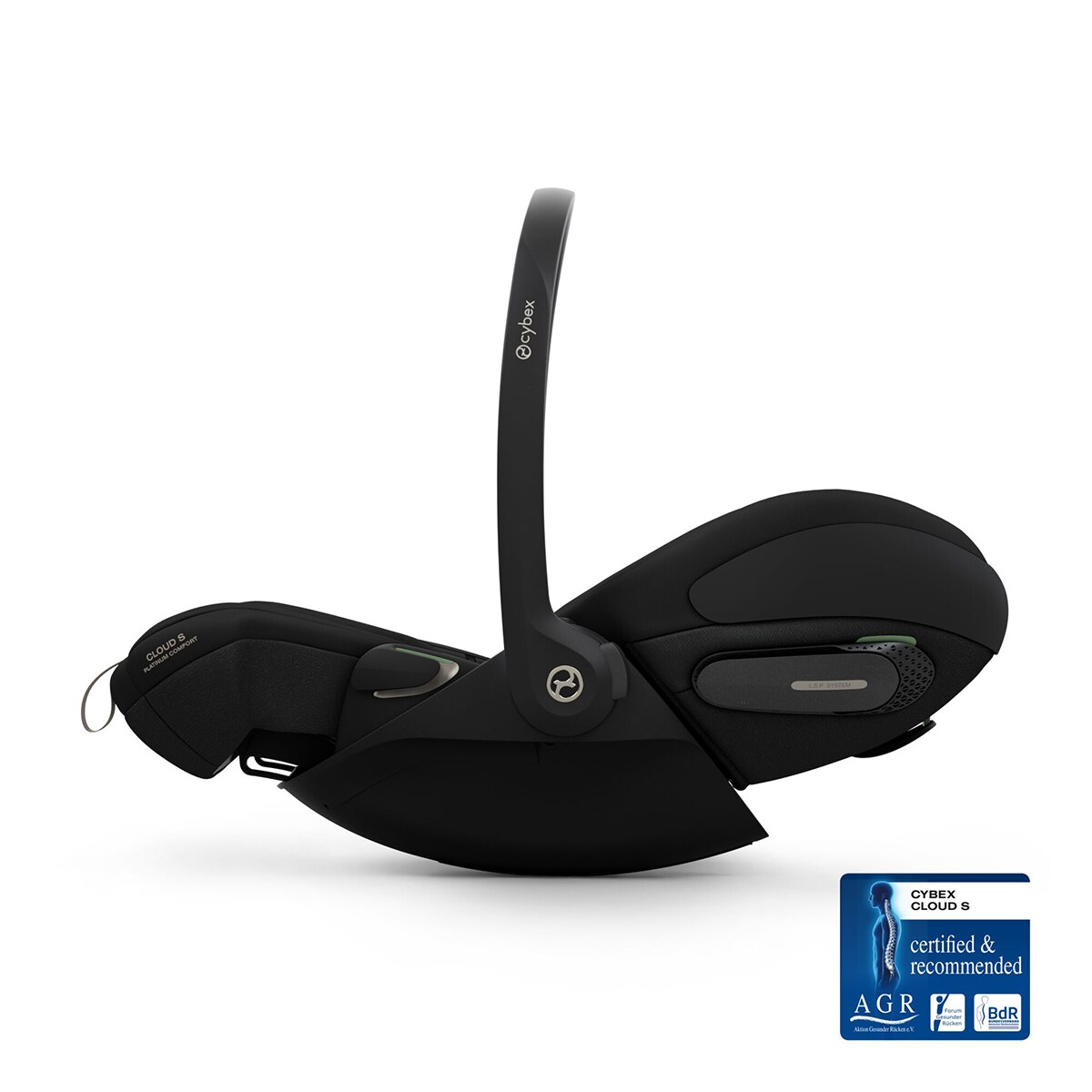 Imagen 6 de Silla de coche portabebés CYBEX Cloud S (40 - 87 cm) - Negro Negro