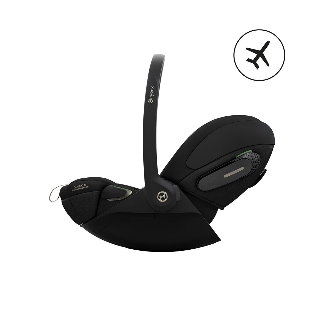 Imagen 8 de Silla de coche portabebés CYBEX Cloud S (40 - 87 cm) - Negro Negro
