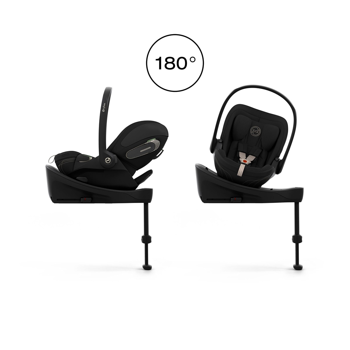 Imagen 6 de Silla de coche portabebés CYBEX Cloud S Style (40 - 87 cm) - Negro Negro