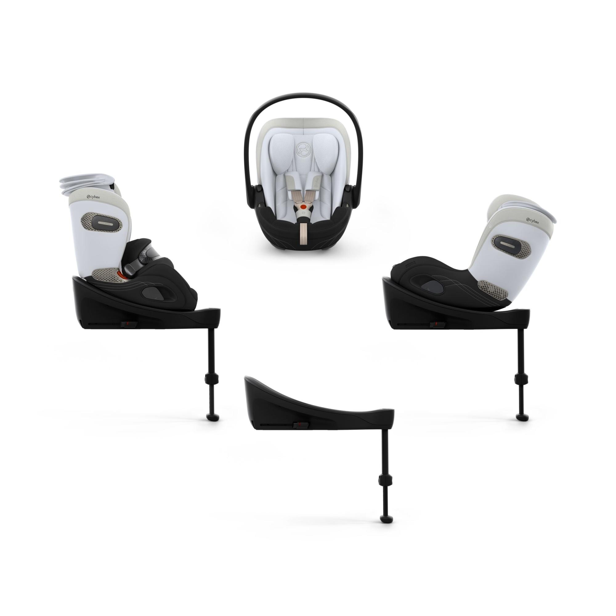 Imagen 9 de Silla de coche portabebés CYBEX Cloud S Style (40 - 87 cm) - Gris Gris