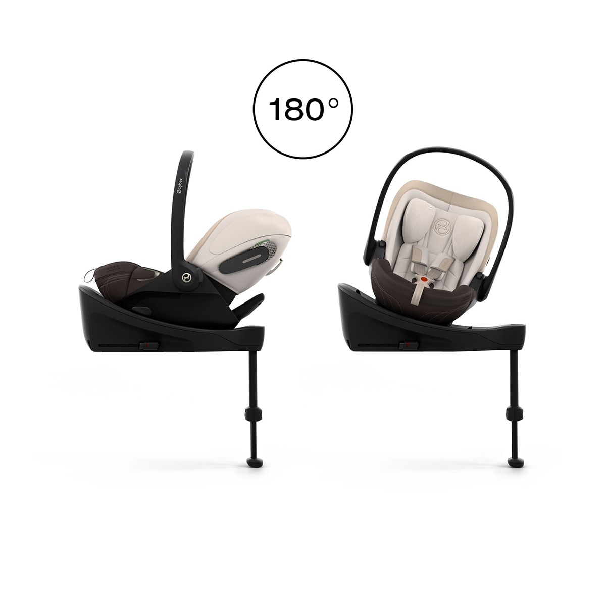 Imagen 6 de Silla de coche portabebés CYBEX Cloud S Style (40 - 87 cm) - Marrón Marrón