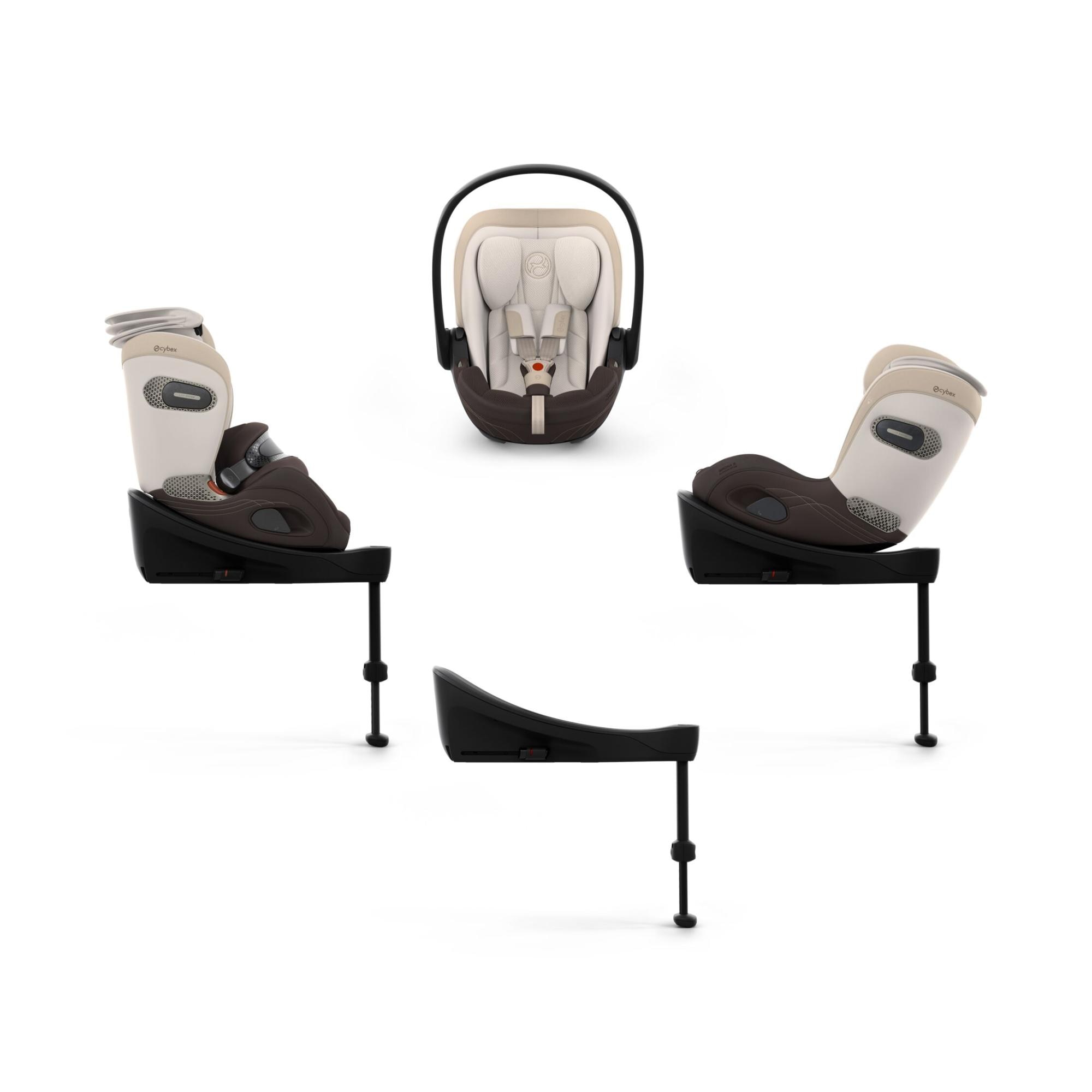 Imagen 9 de Silla de coche portabebés CYBEX Cloud S Style (40 - 87 cm) - Marrón Marrón