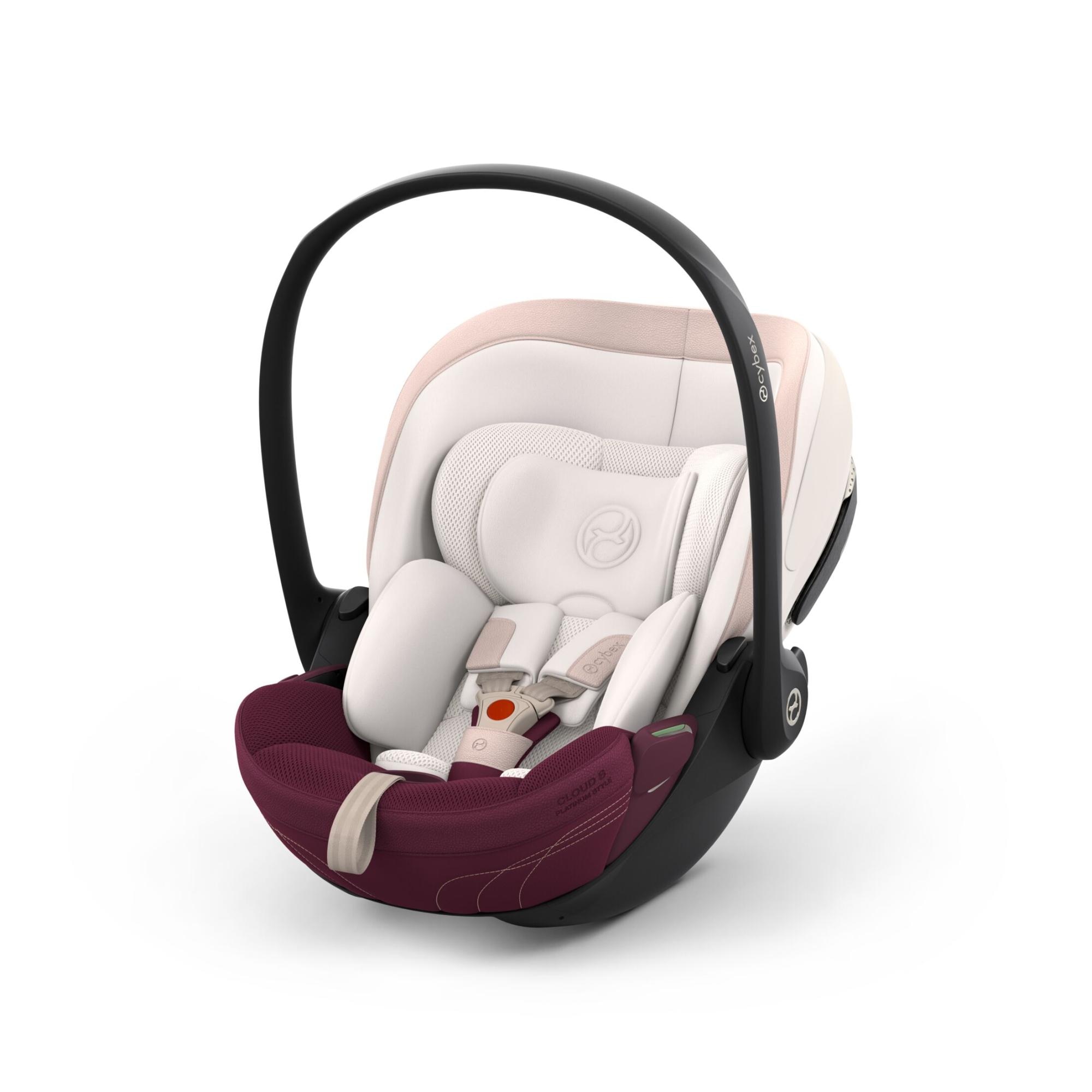 Imagen 1 de Silla de coche portabebés CYBEX Cloud S Style (40 - 87 cm) - Rosa Rosa