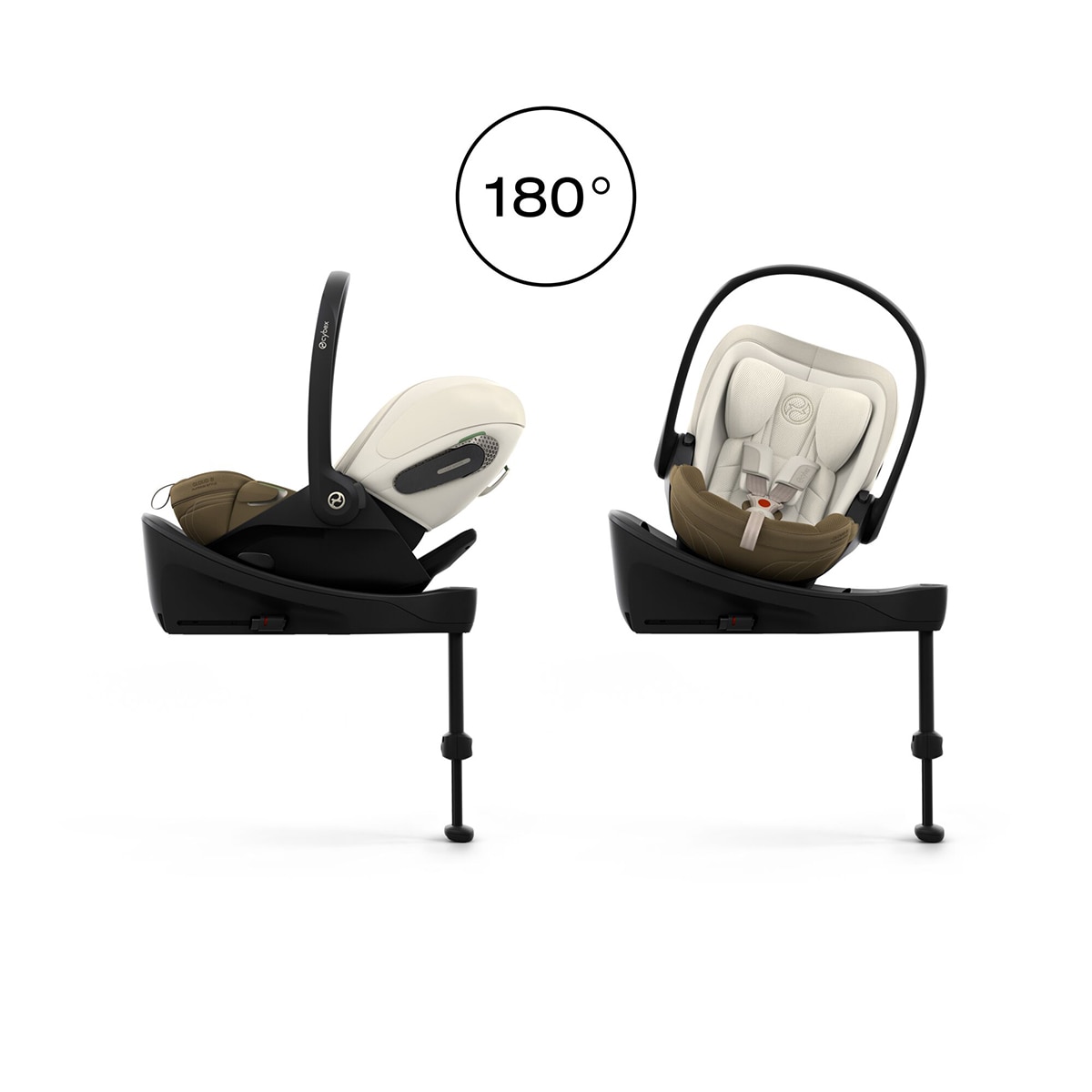 Imagen 6 de Silla de coche portabebés CYBEX Cloud S Style (40 - 87 cm) - Verde Verde