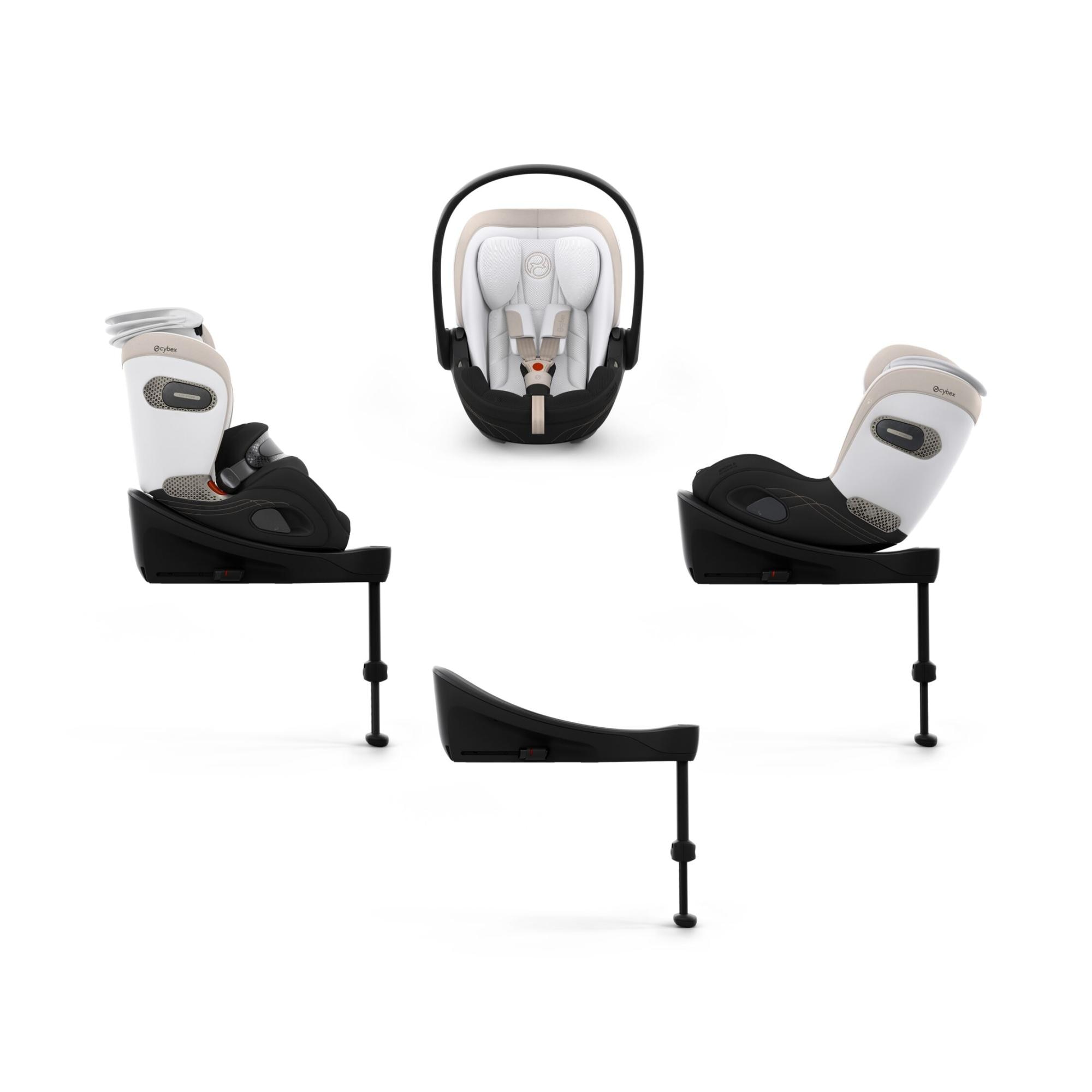 Imagen 9 de Silla de coche portabebés CYBEX Cloud S Style (40 - 87 cm) - Blanco Blanco