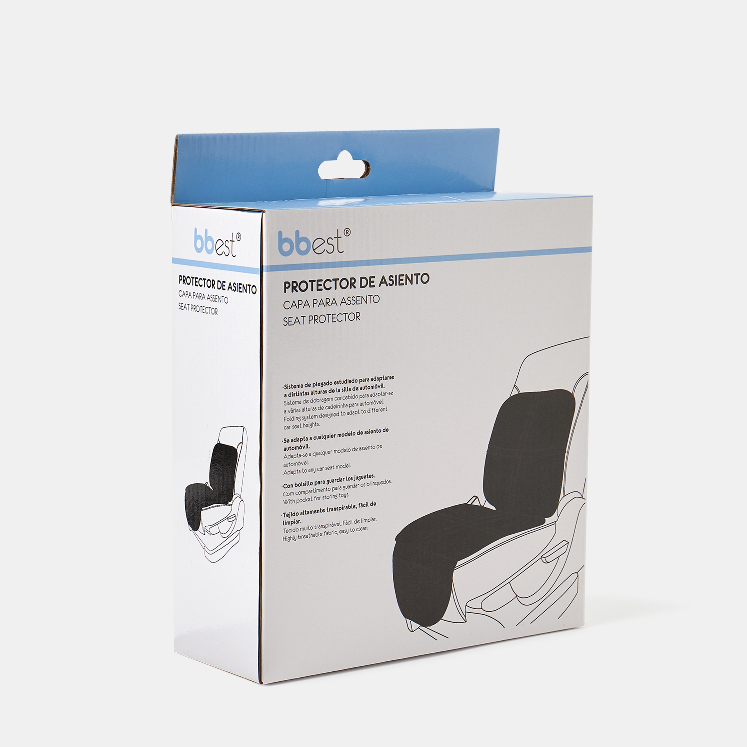 Protetor bbest para Assento do Carro preto Preto-4