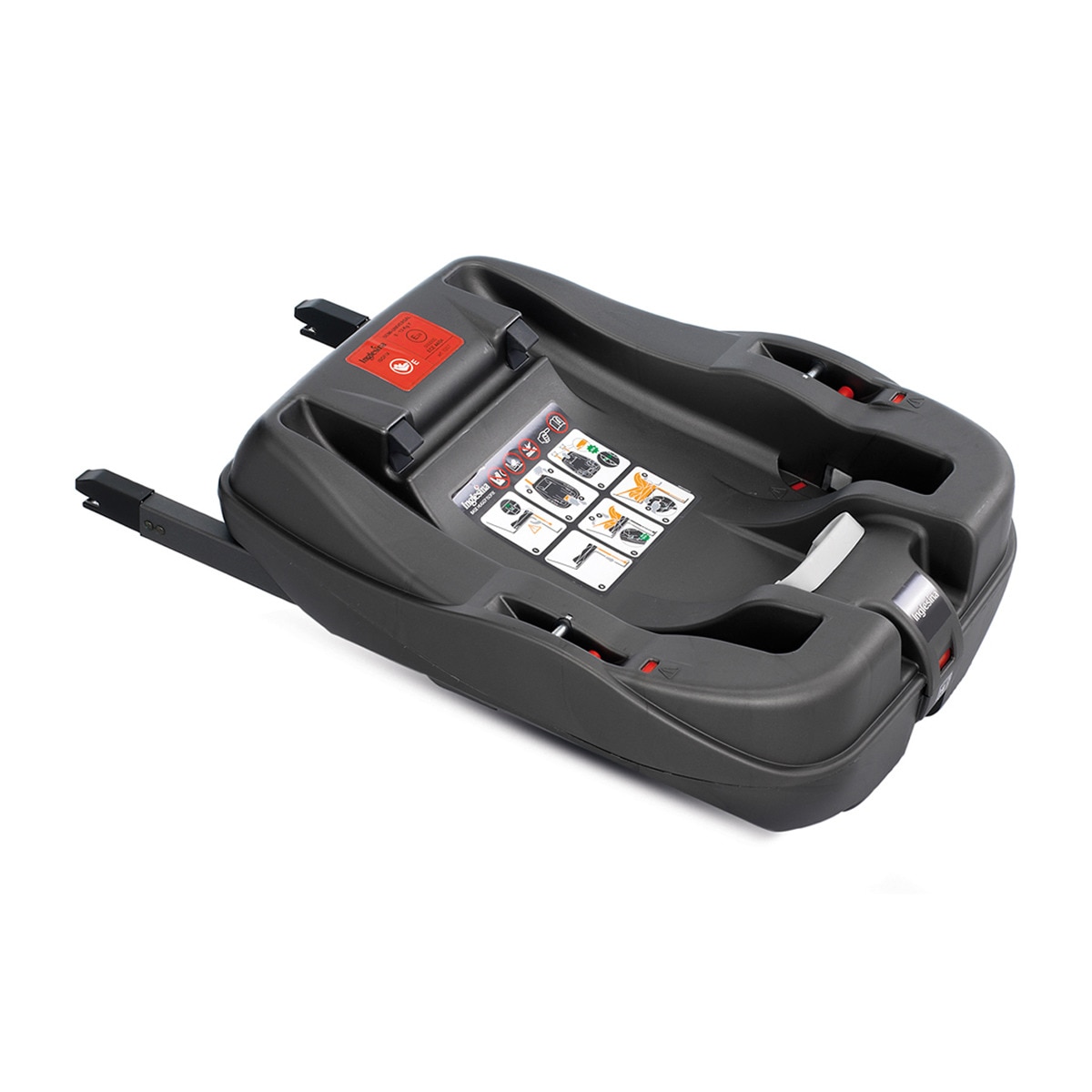 Inglesina - Base de auto Isofix Inglesina para Silla de auto Huggy Pizarra negro.