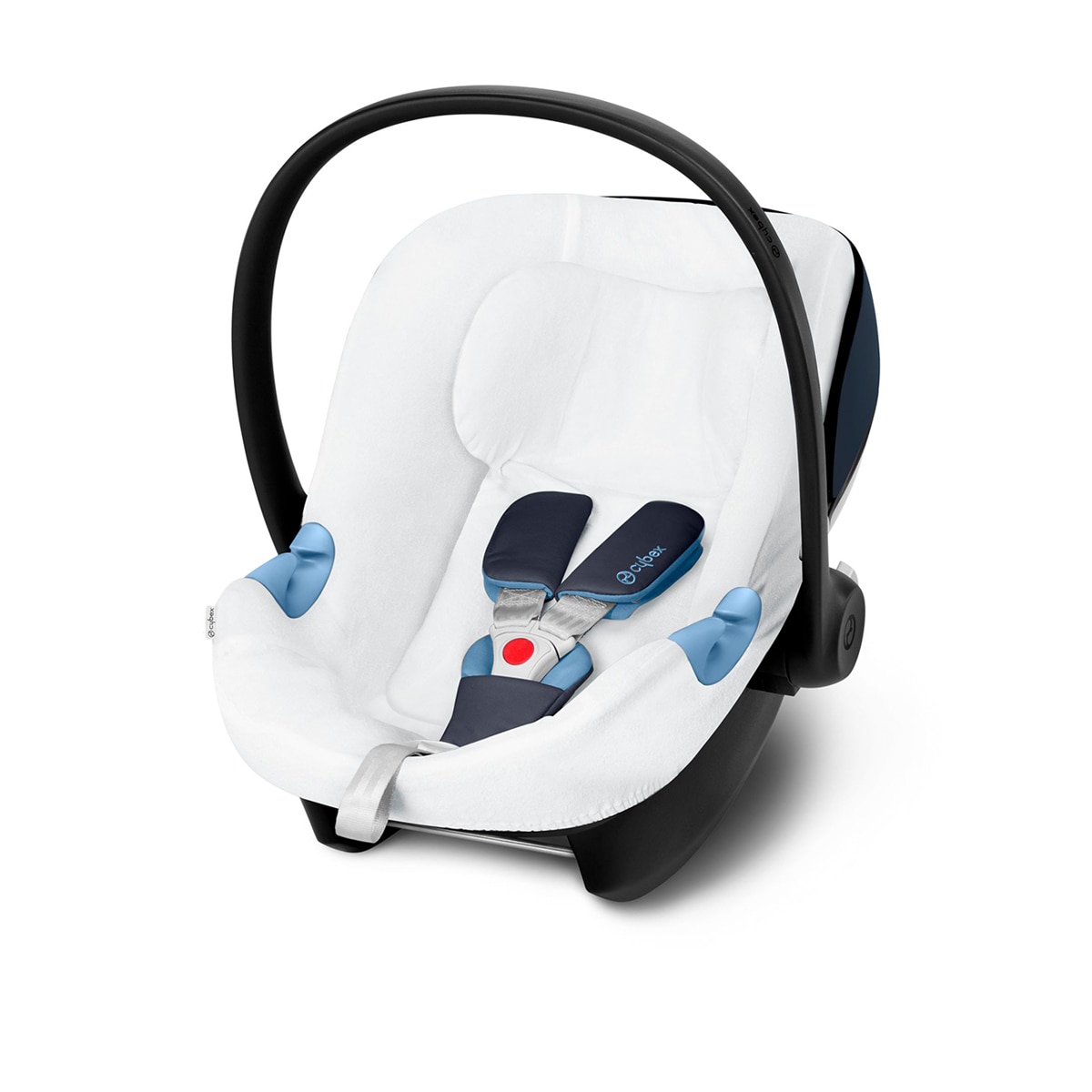 Capa de Verão para Cadeira Auto Aton M Series Branco-1
