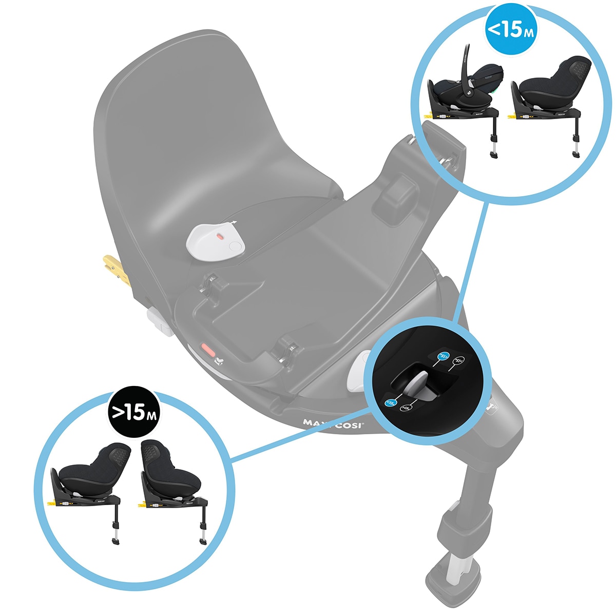 Base 360 Pro Family com tecnologia Slidetech Preto-7