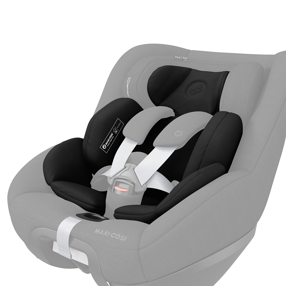Redutor para Recém-Nascidos Pearl 360 PRO 0-3 Meses - 40-60 cm - até 9 Kg Preto-2