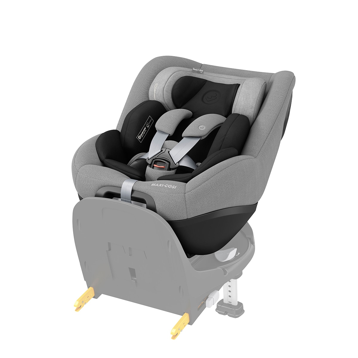 Redutor para Recém-Nascidos Pearl 360 PRO 0-3 Meses - 40-60 cm - até 9 Kg Preto-3