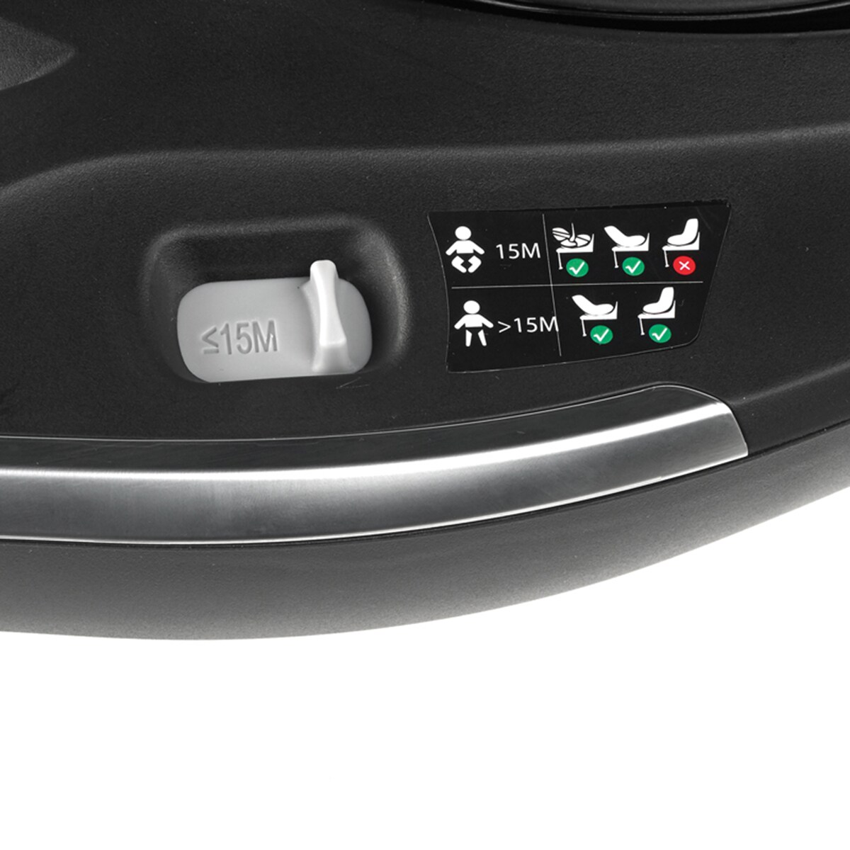 Base para Cadeiras Auto Concord Kombibaby e Kombikid Cinzento-escuro-5