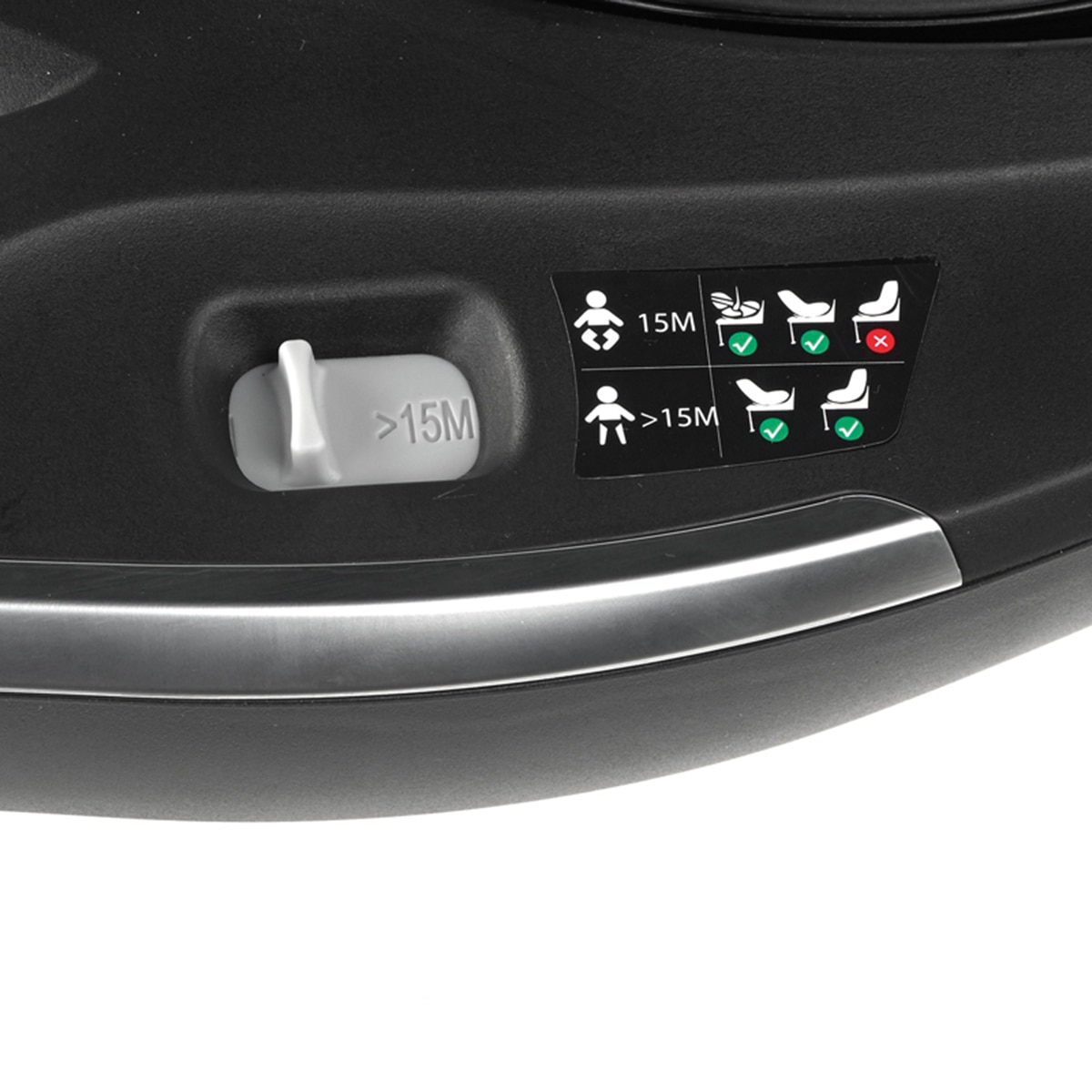 Base para Cadeiras Auto Concord Kombibaby e Kombikid Cinzento-escuro-6