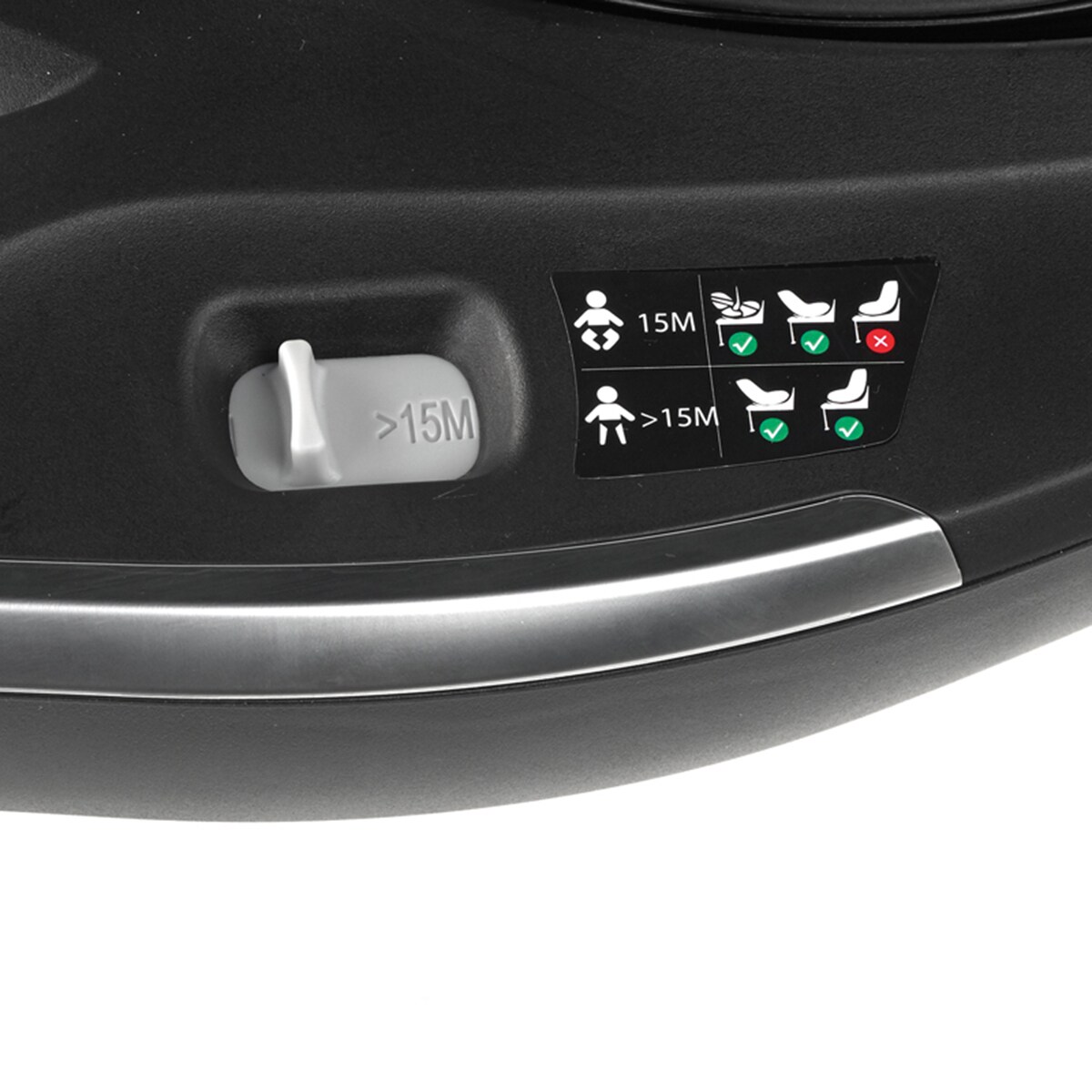 Base para Cadeiras Auto Concord Kombibaby e Kombikid Cinzento-escuro-6