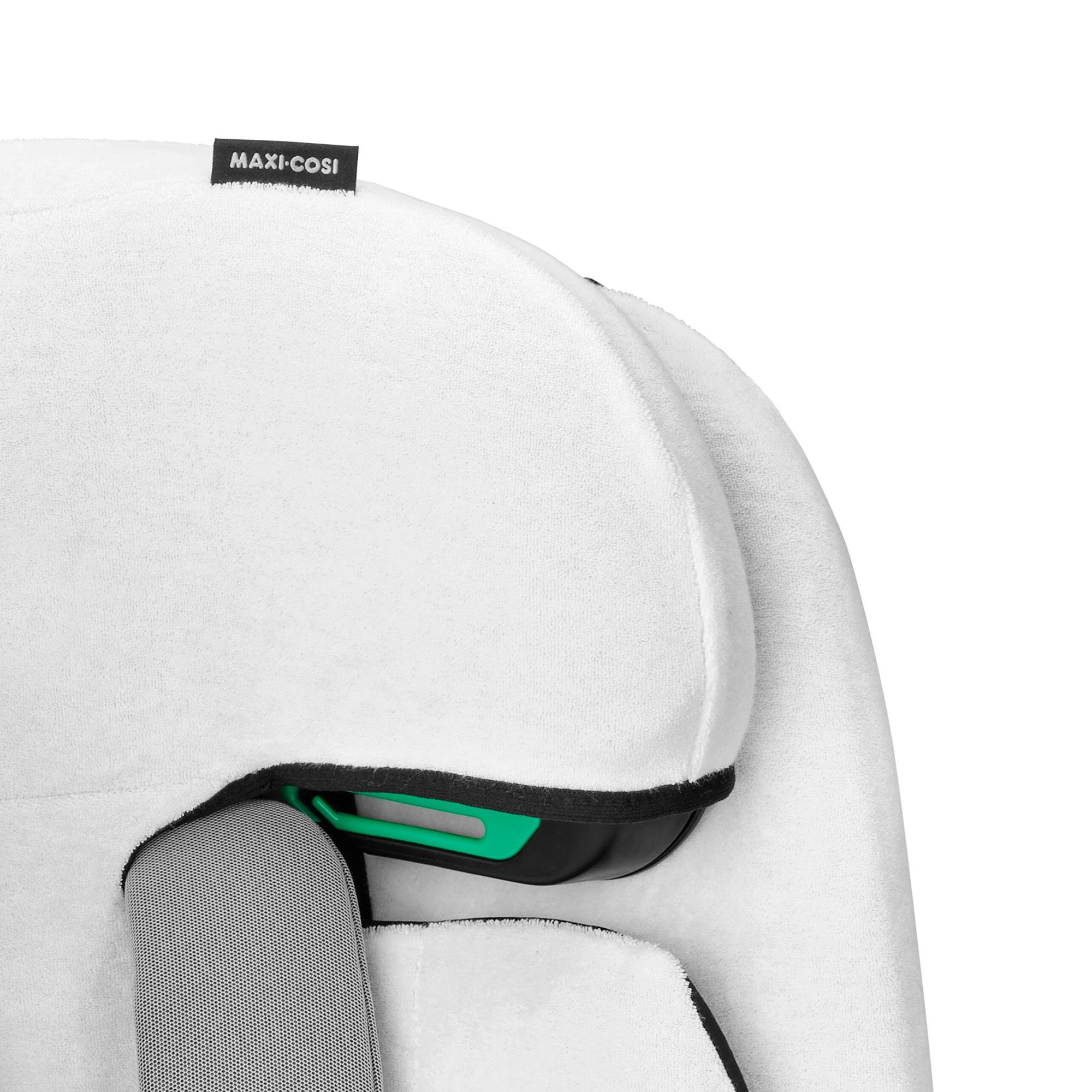 Capa Têxtil para Verão de Algodão Orgânico para MC Titan Pro/Plus I-Size Branco-10
