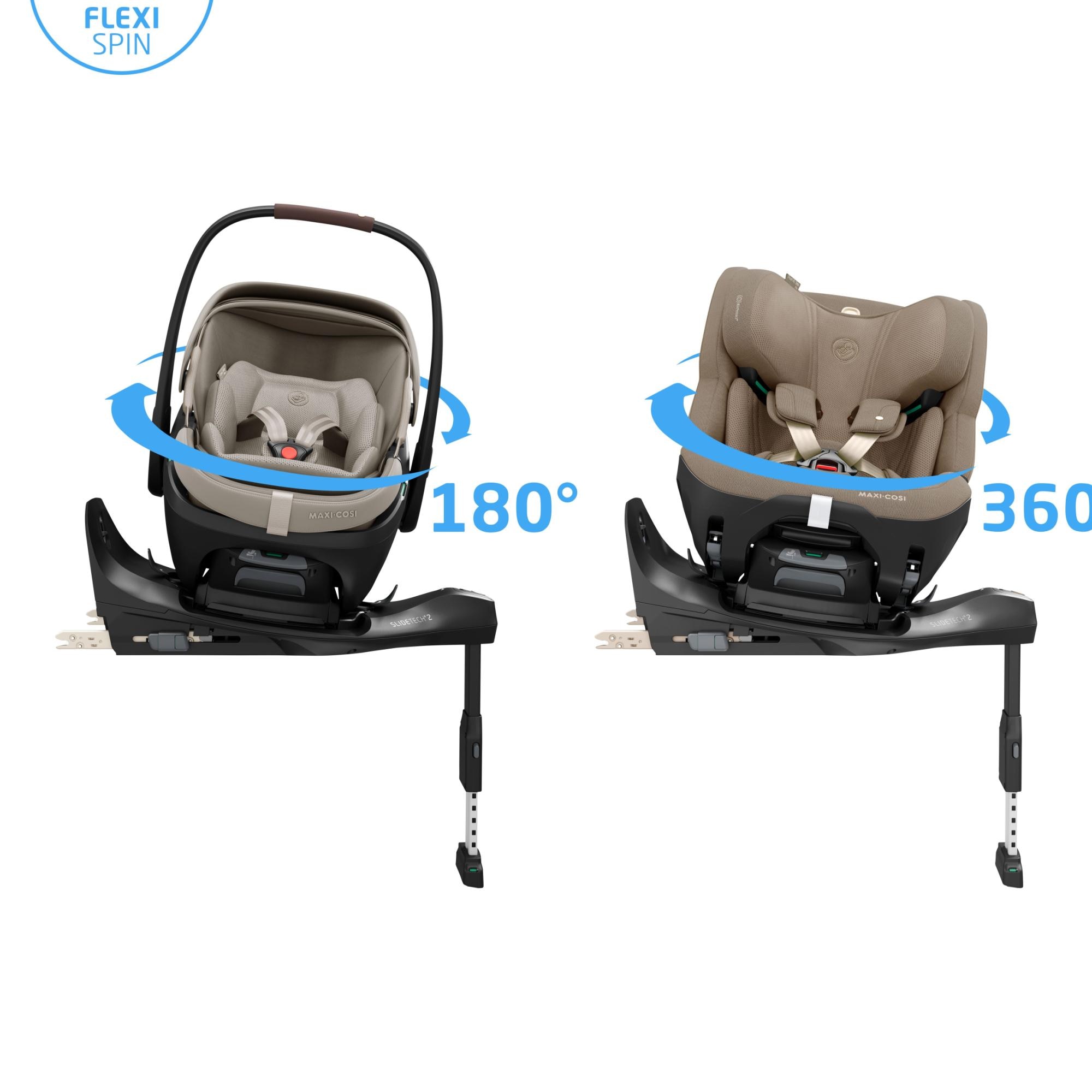Base Familyfix Slide Pro, 40-105 cm, 0-4 Anos, - 17 kg Preto-2