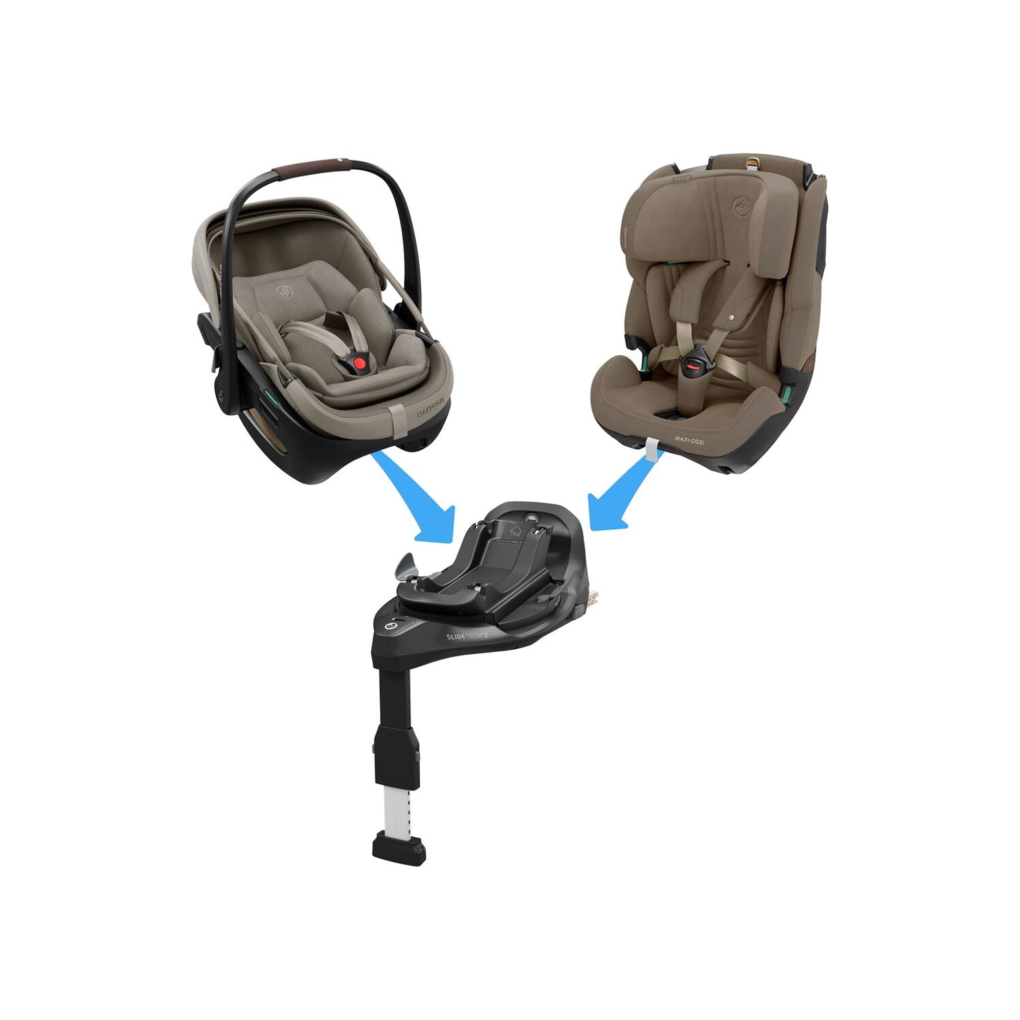 Base Familyfix Slide Pro, 40-105 cm, 0-4 Anos, - 17 kg Preto-7