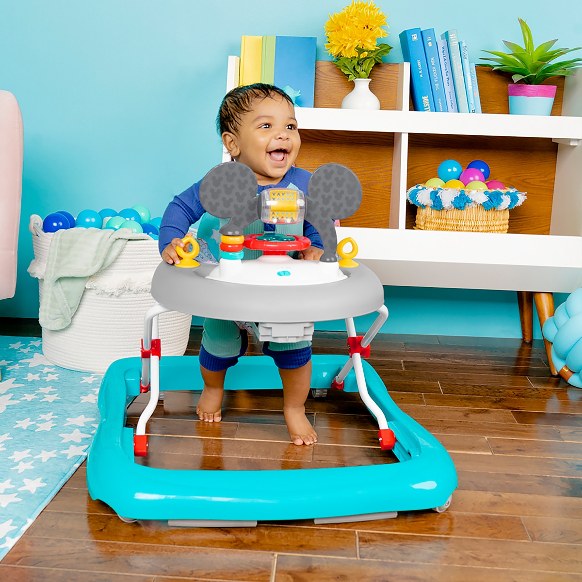 MICKEY MOUSE Tiny Trek™ Andador Original Bestie™ 2-in-1 Andador Multicolor-19