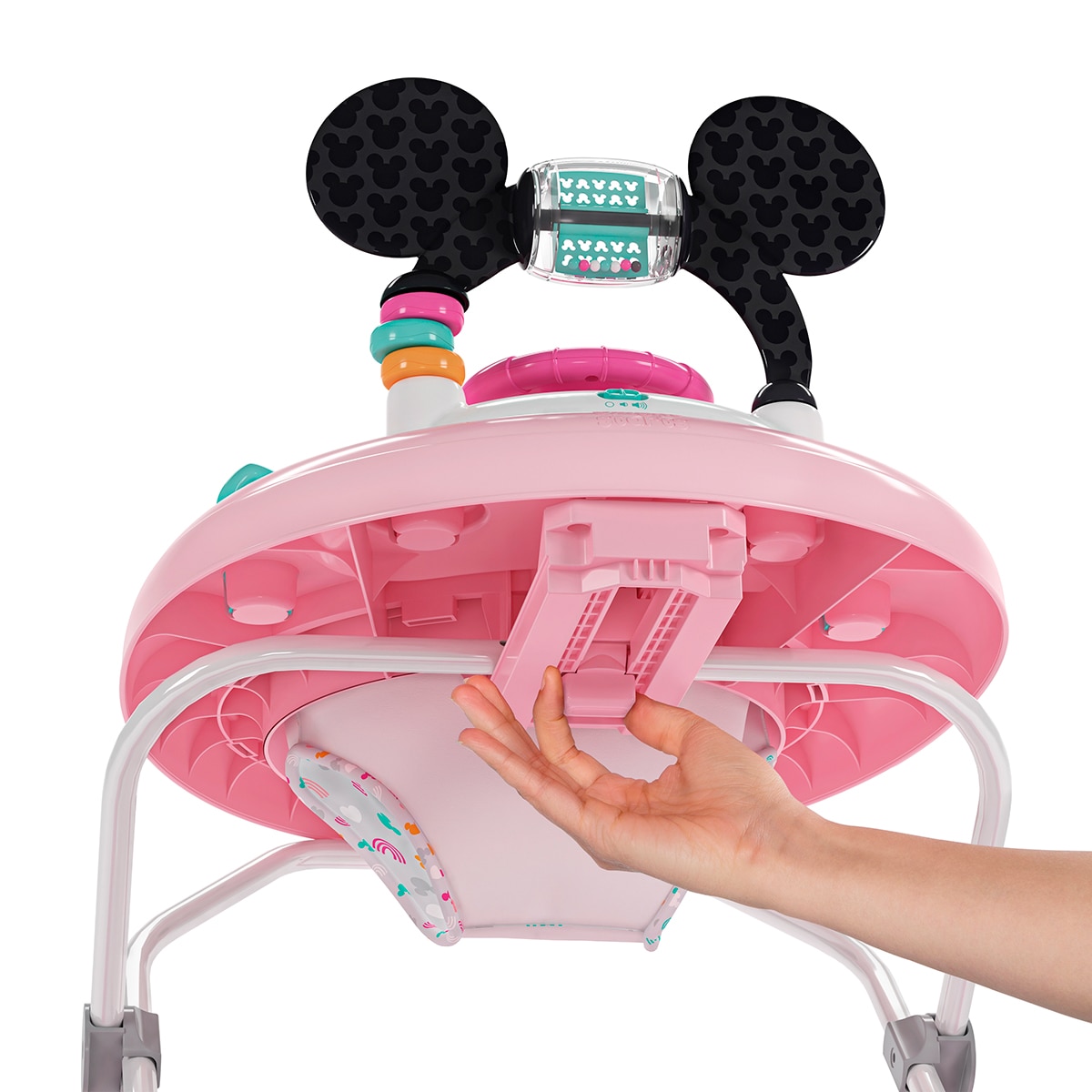 MINNIE MOUSE Tiny Trek™ Andador Forever Besties™ 2-in-1 Andador Rosa-4