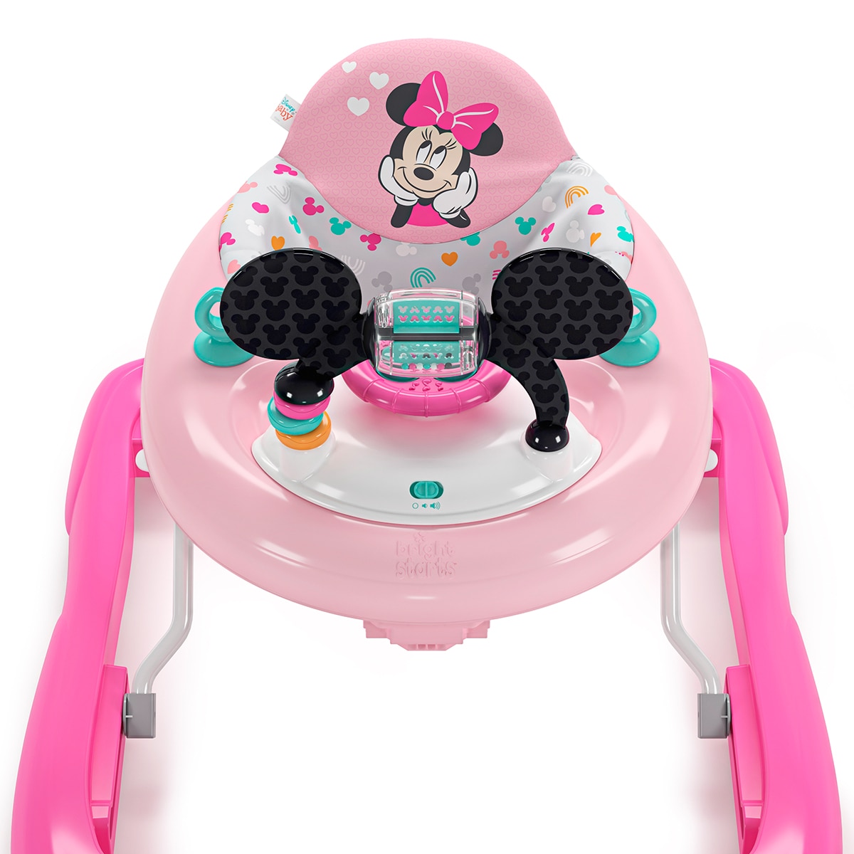 MINNIE MOUSE Tiny Trek™ Andador Forever Besties™ 2-in-1 Andador Rosa-5