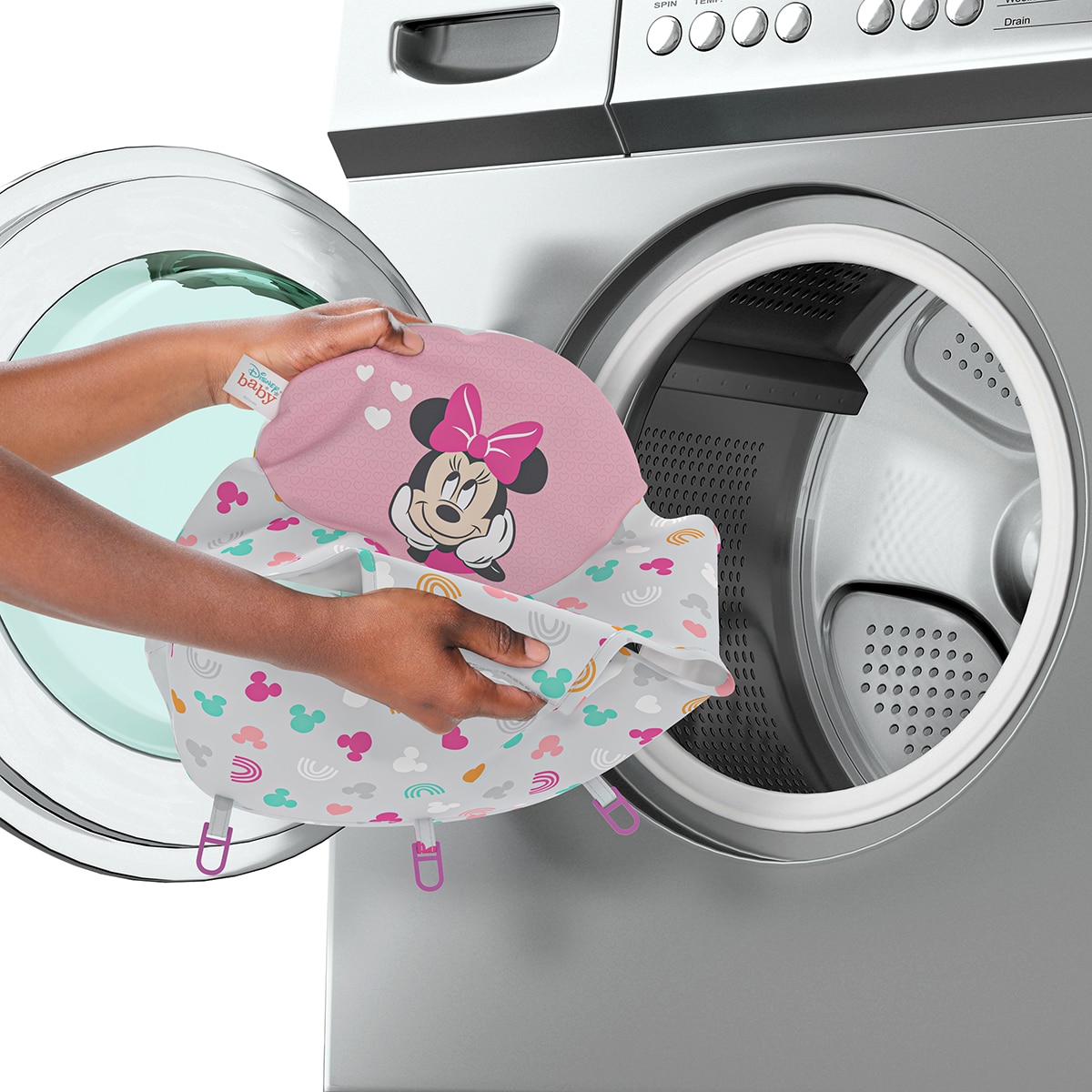 MINNIE MOUSE Tiny Trek™ Andador Forever Besties™ 2-in-1 Andador Rosa-9