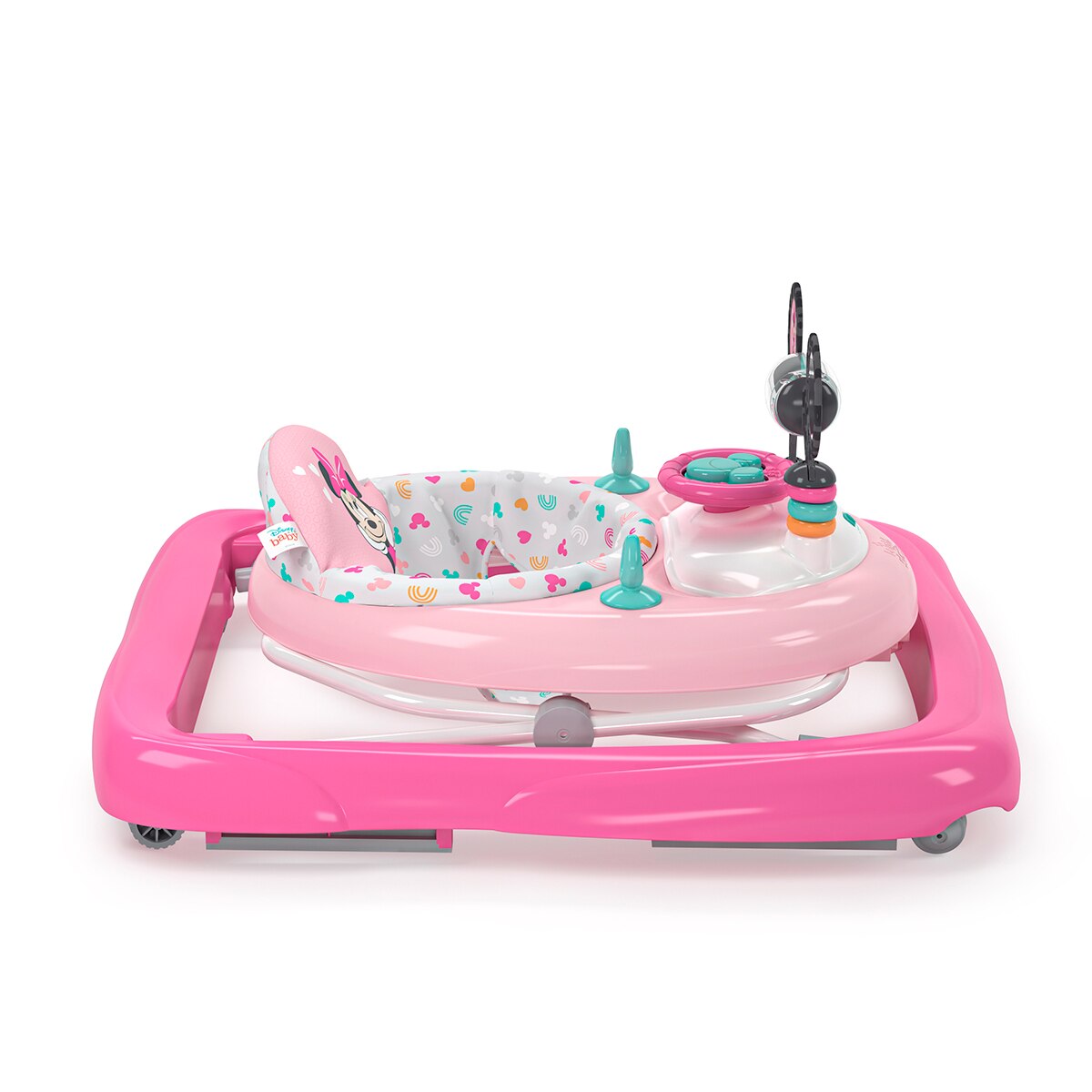 MINNIE MOUSE Tiny Trek™ Andador Forever Besties™ 2-in-1 Andador Rosa-11