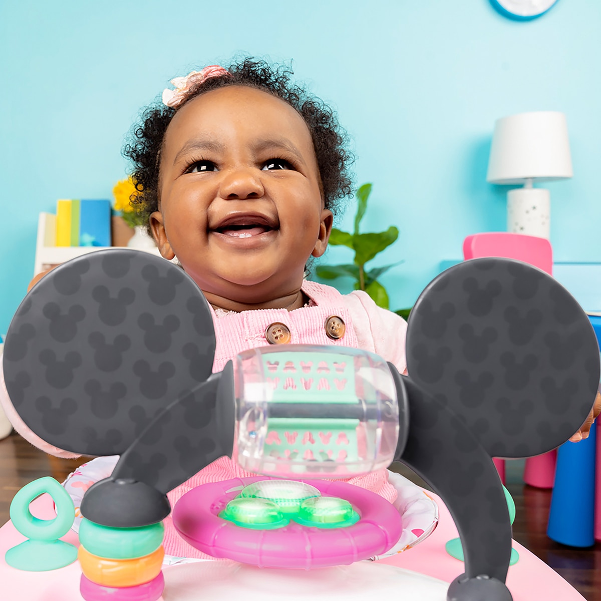 MINNIE MOUSE Tiny Trek™ Andador Forever Besties™ 2-in-1 Andador Rosa-18