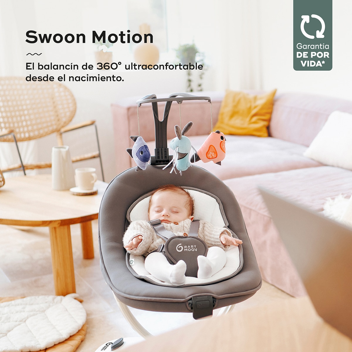 Baloiço Motorizado Swoon Motion Antracite-2