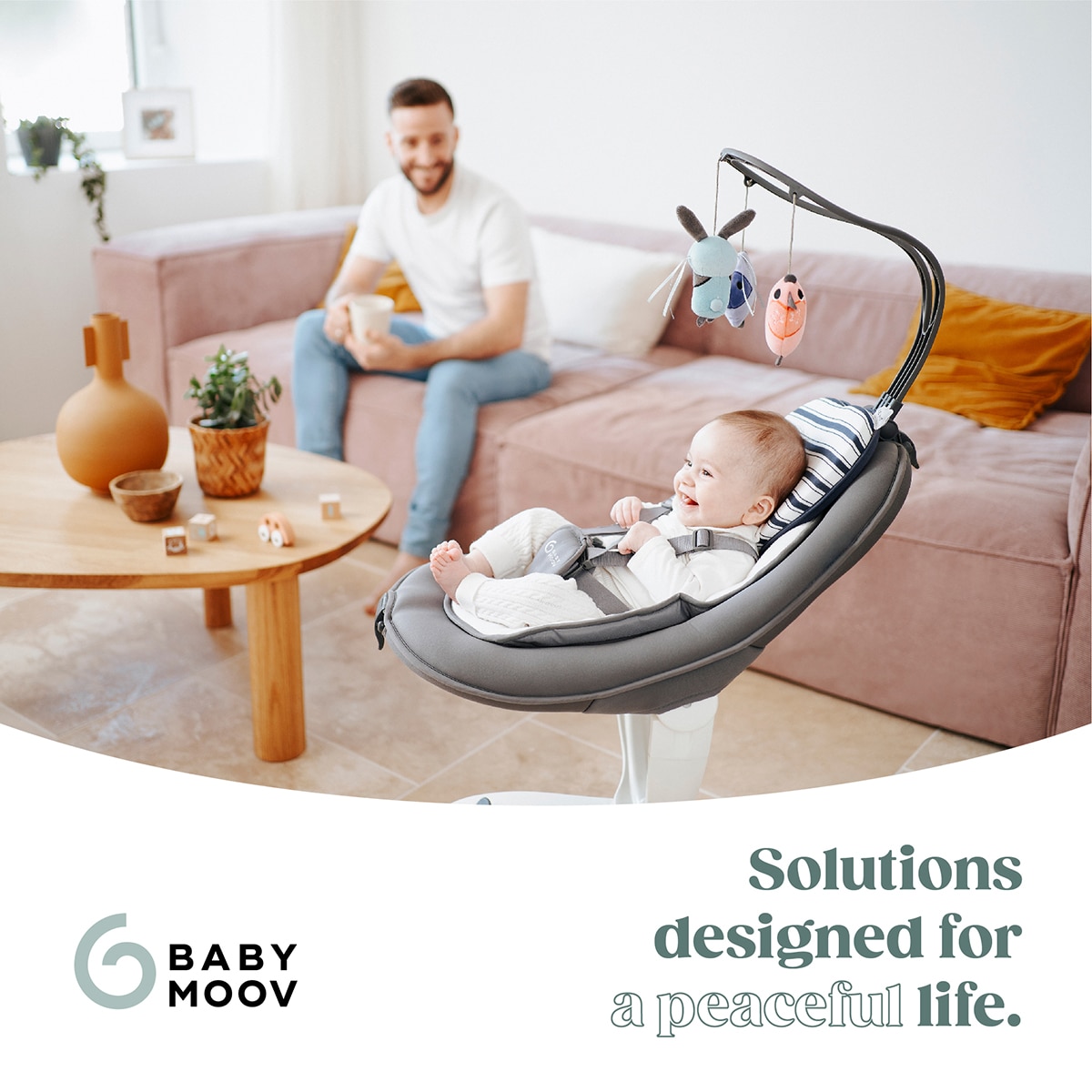 Baloiço Motorizado Swoon Motion Antracite-9