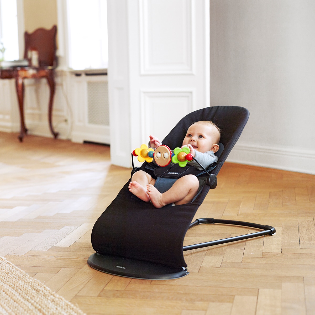 Arco de juego hamaca BabyBjörn de madera - Multicolor Multicolor-4