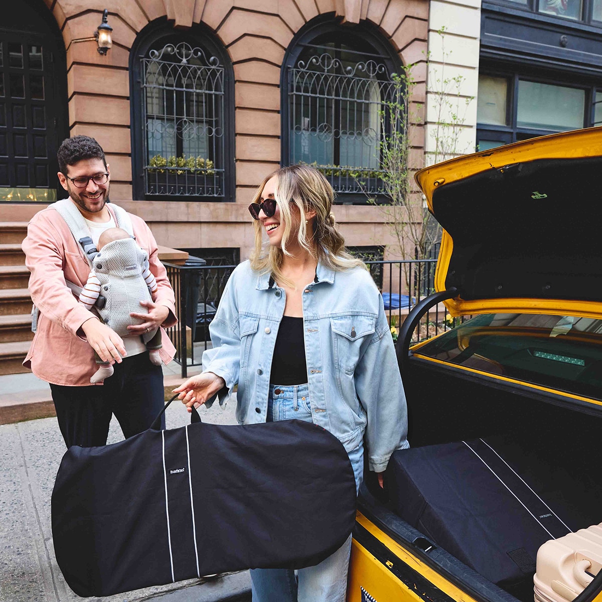 Mala de Transporte BabyBjörn para Espreguiçadeira preta Preto-6