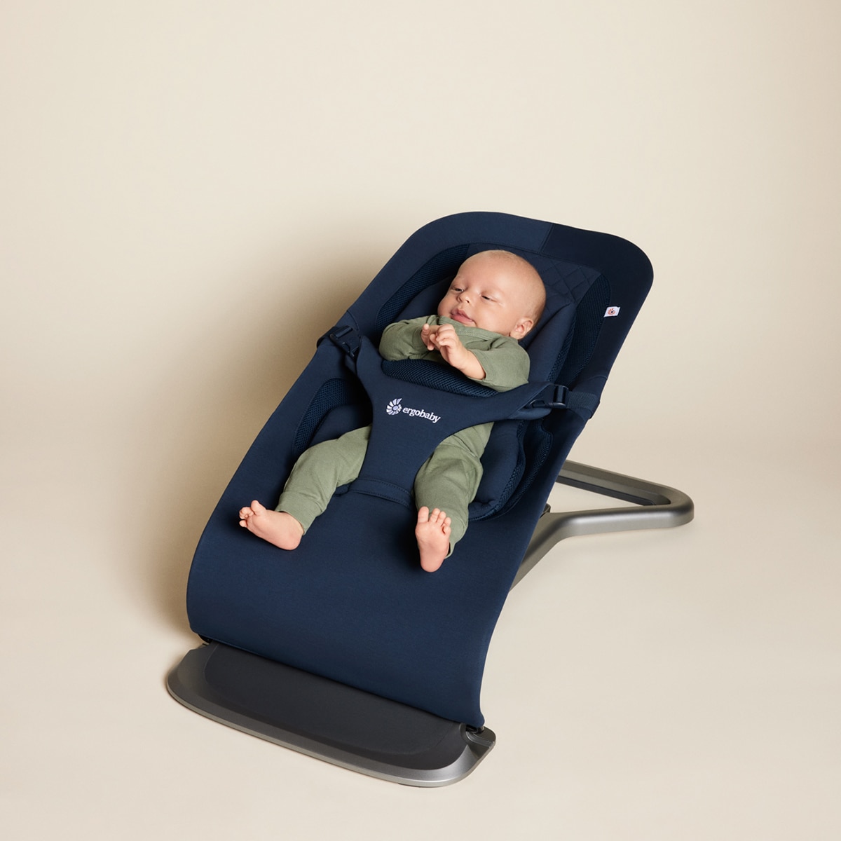 Hamaca 3 en 1 Ergobaby Evolve Azul oscuro Azul oscuro-11