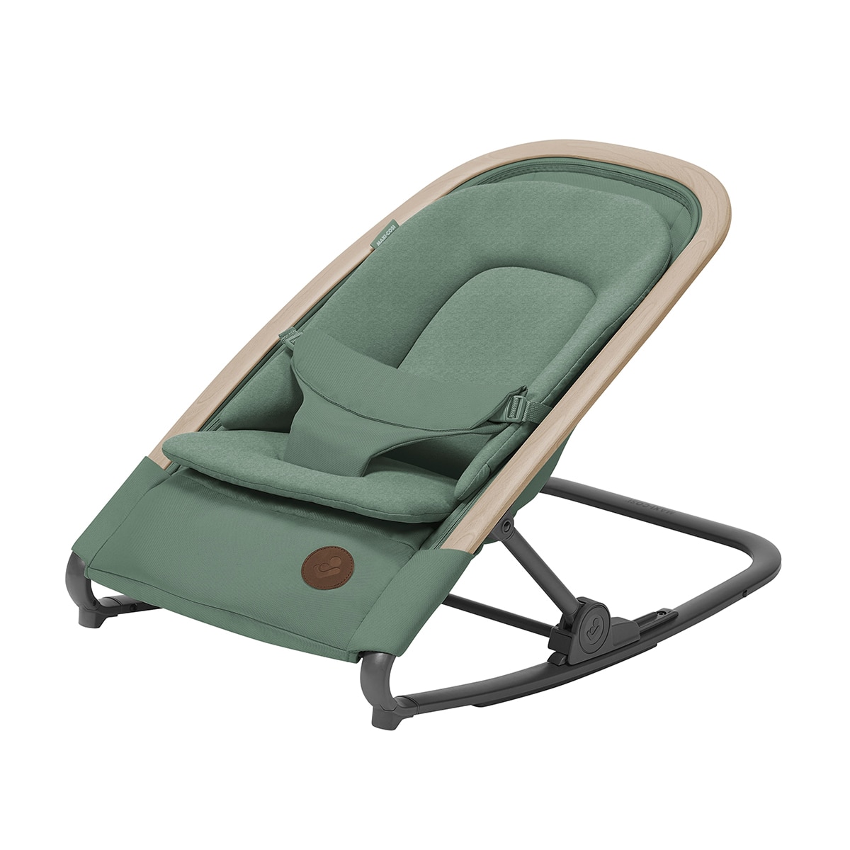 Hamaca Kori Maxi-Cosi con arco de juegos, hasta los 15kg - Verde militar Verde militar-7