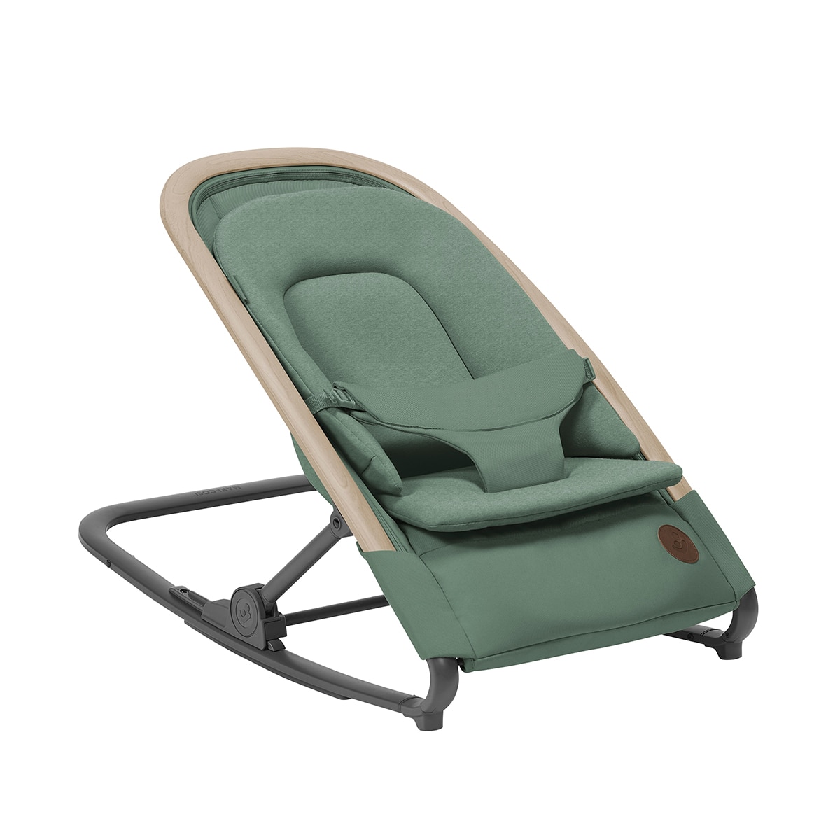 Hamaca Kori Maxi-Cosi con arco de juegos, hasta los 15kg - Verde militar Verde militar-8