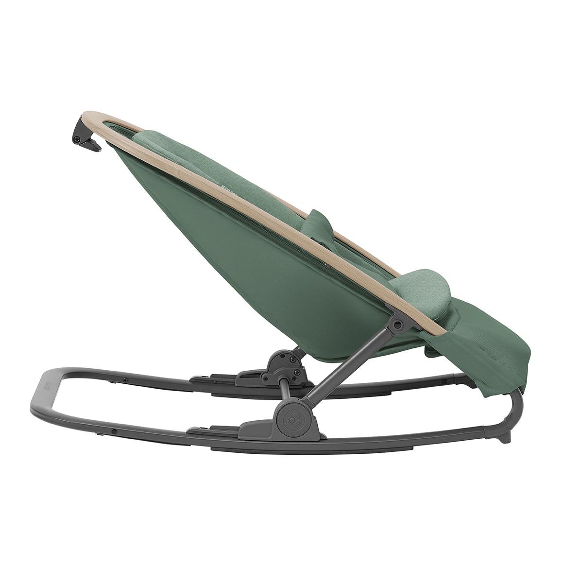 Hamaca Kori Maxi-Cosi con arco de juegos, hasta los 15kg - Verde militar Verde militar-12