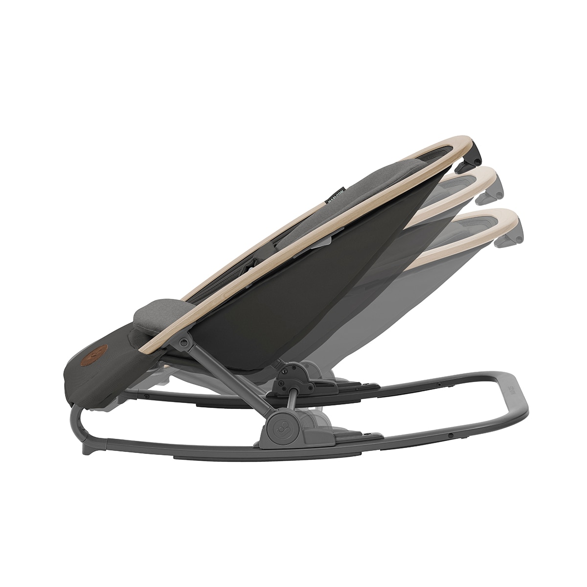 Hamaca Kori Maxi-Cosi con arco de juegos, hasta los 15kg - Gris oscuro Gris oscuro-6