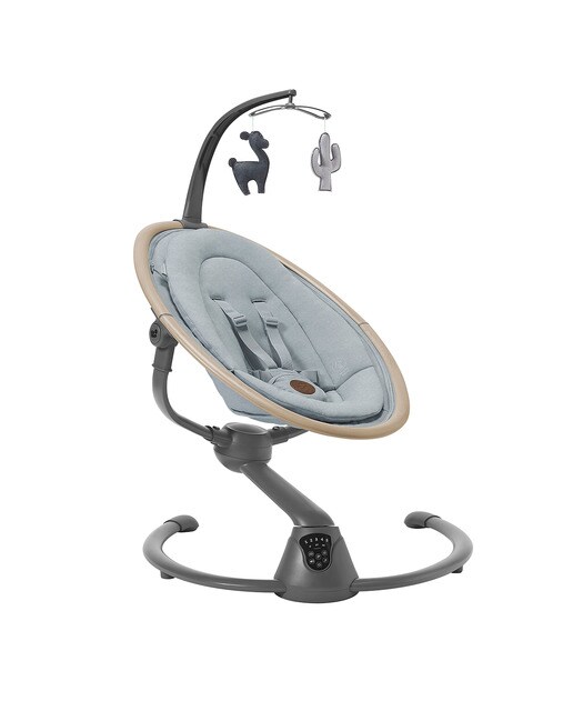 Hamaca Maxi-Cosi Cassia Swing, 0-9Kg, 0-6meses - Gris Gris-1