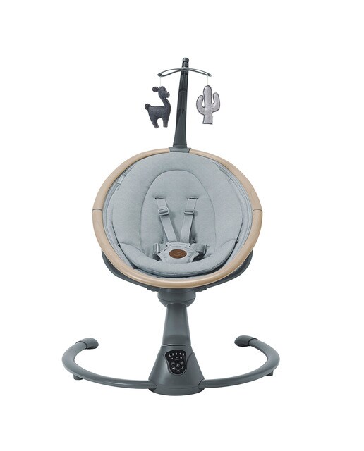 Hamaca Maxi-Cosi Cassia Swing, 0-9Kg, 0-6meses - Gris Gris-3