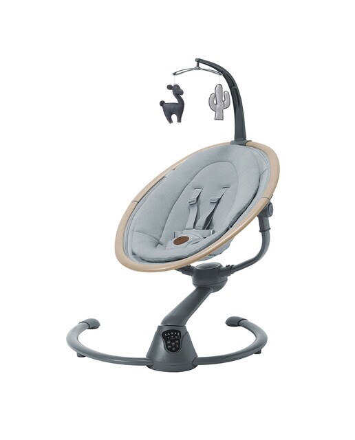 Hamaca Maxi-Cosi Cassia Swing, 0-9Kg, 0-6meses - Gris Gris-4