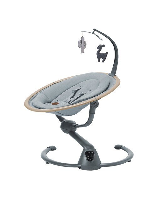 Hamaca Maxi-Cosi Cassia Swing, 0-9Kg, 0-6meses - Gris Gris-8