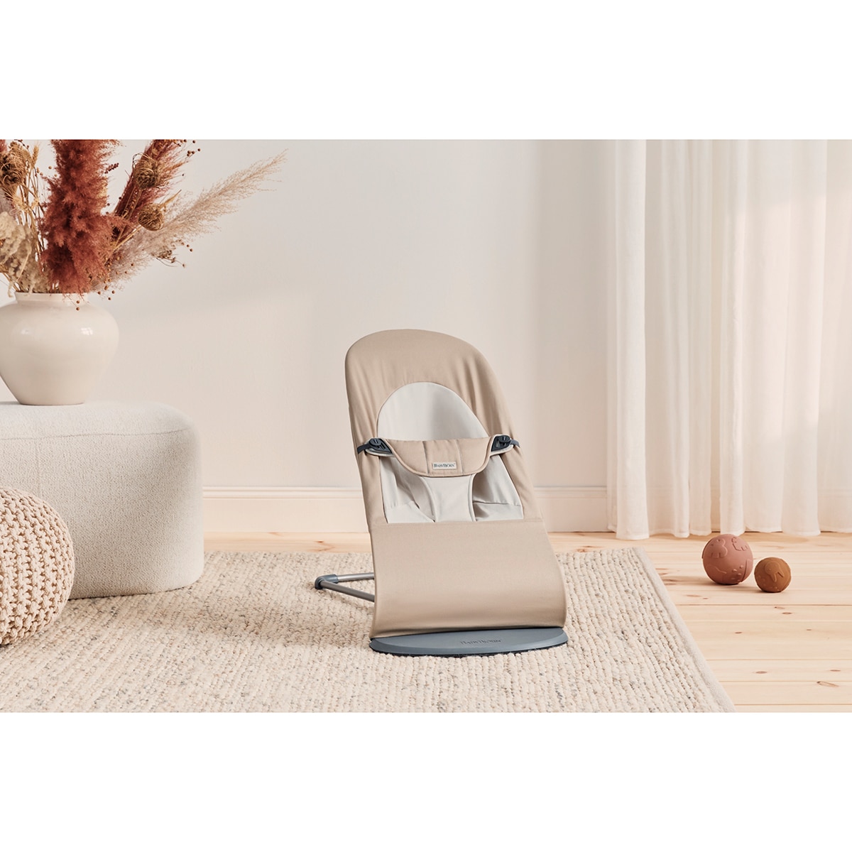 Espreguiçadeira Balance Soft em Tecido Woven Bege-5