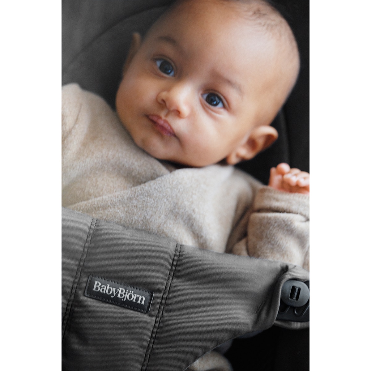 Hamaca BabyBjörn Balance Soft tri-Fabric - Gris oscuro Gris oscuro-7